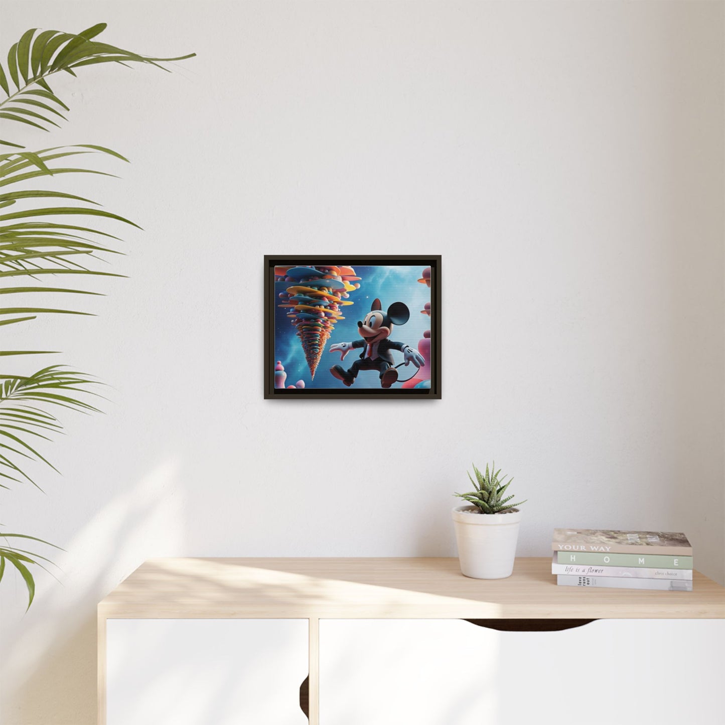 Matte Canvas, Framed (Multi-color)