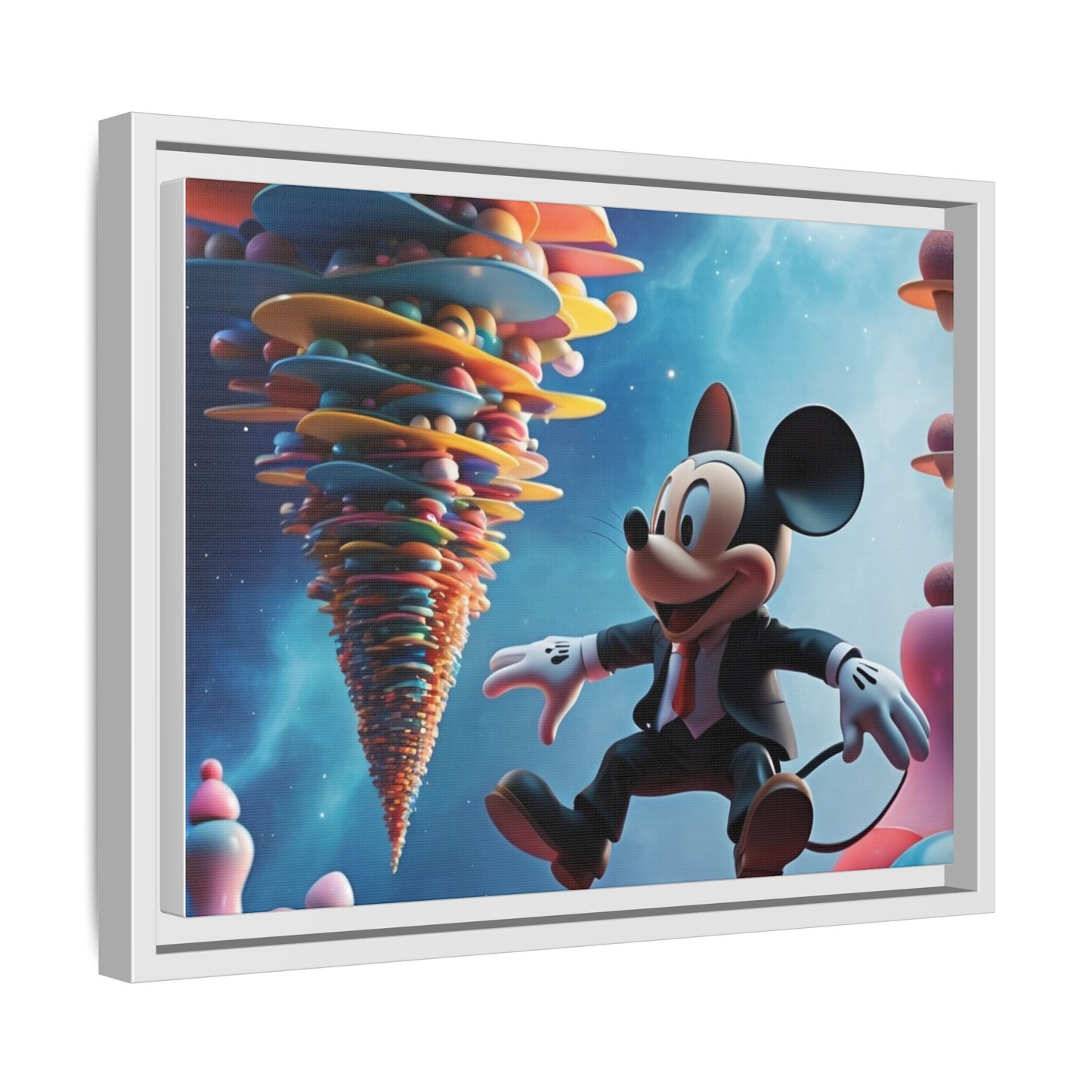 Matte Canvas, Framed (Multi-color)
