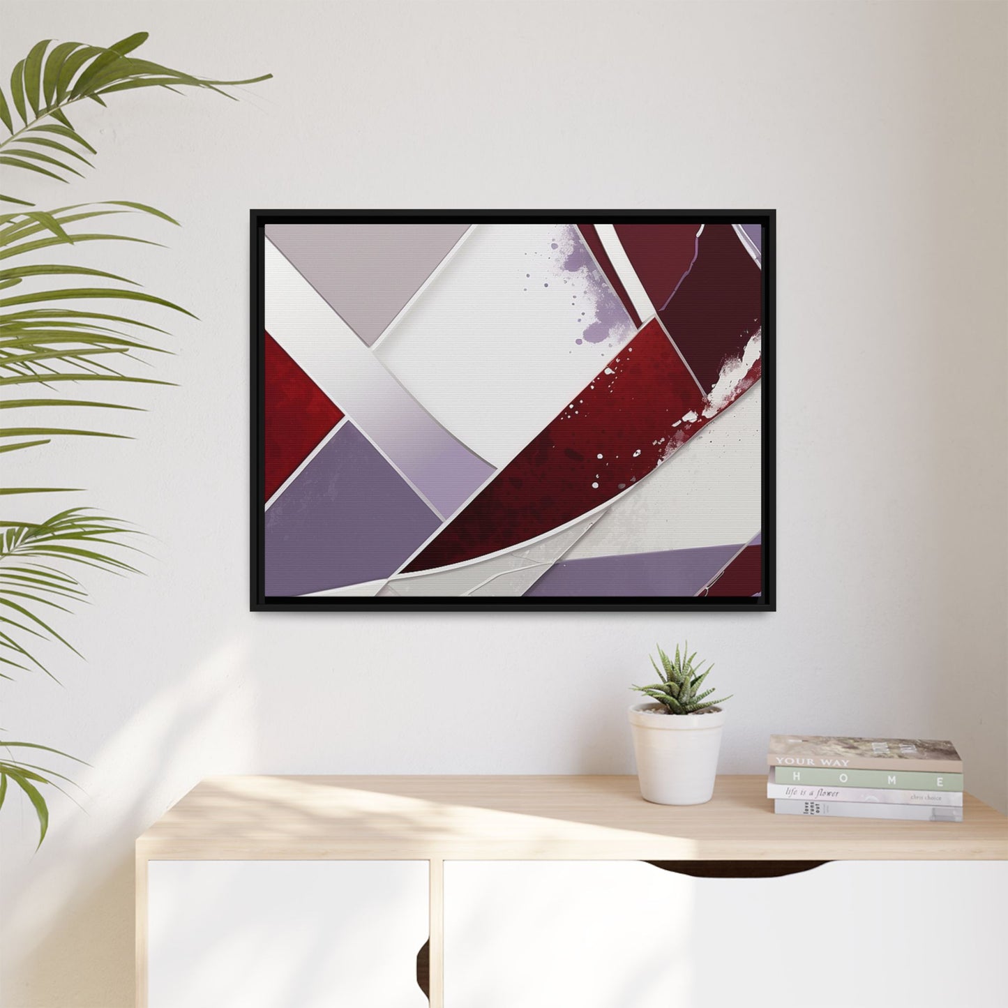 Matte Canvas, Framed (Multi-color)