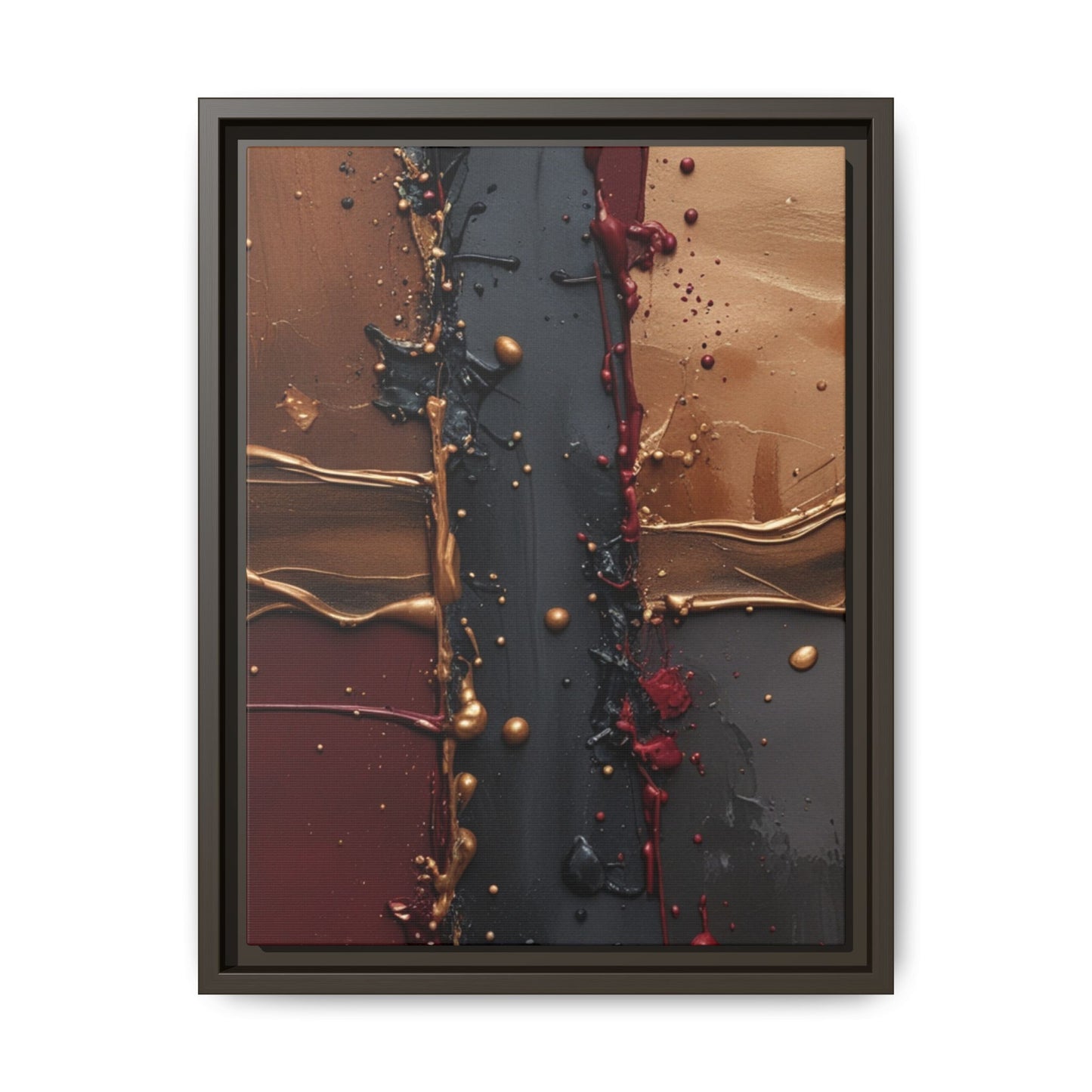 Matte Canvas, Framed (Multi-color)