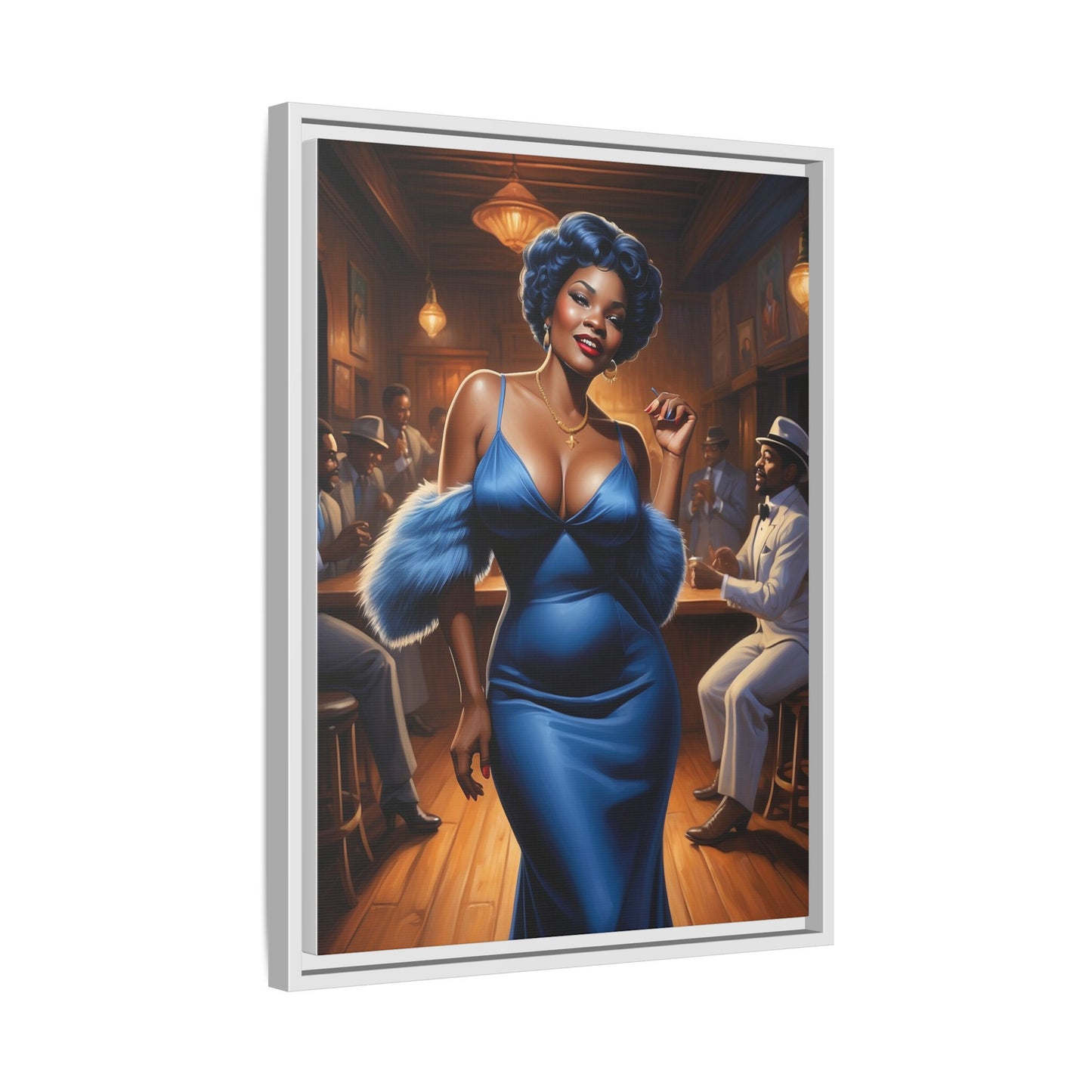 Matte Canvas, Framed (Multi-color)