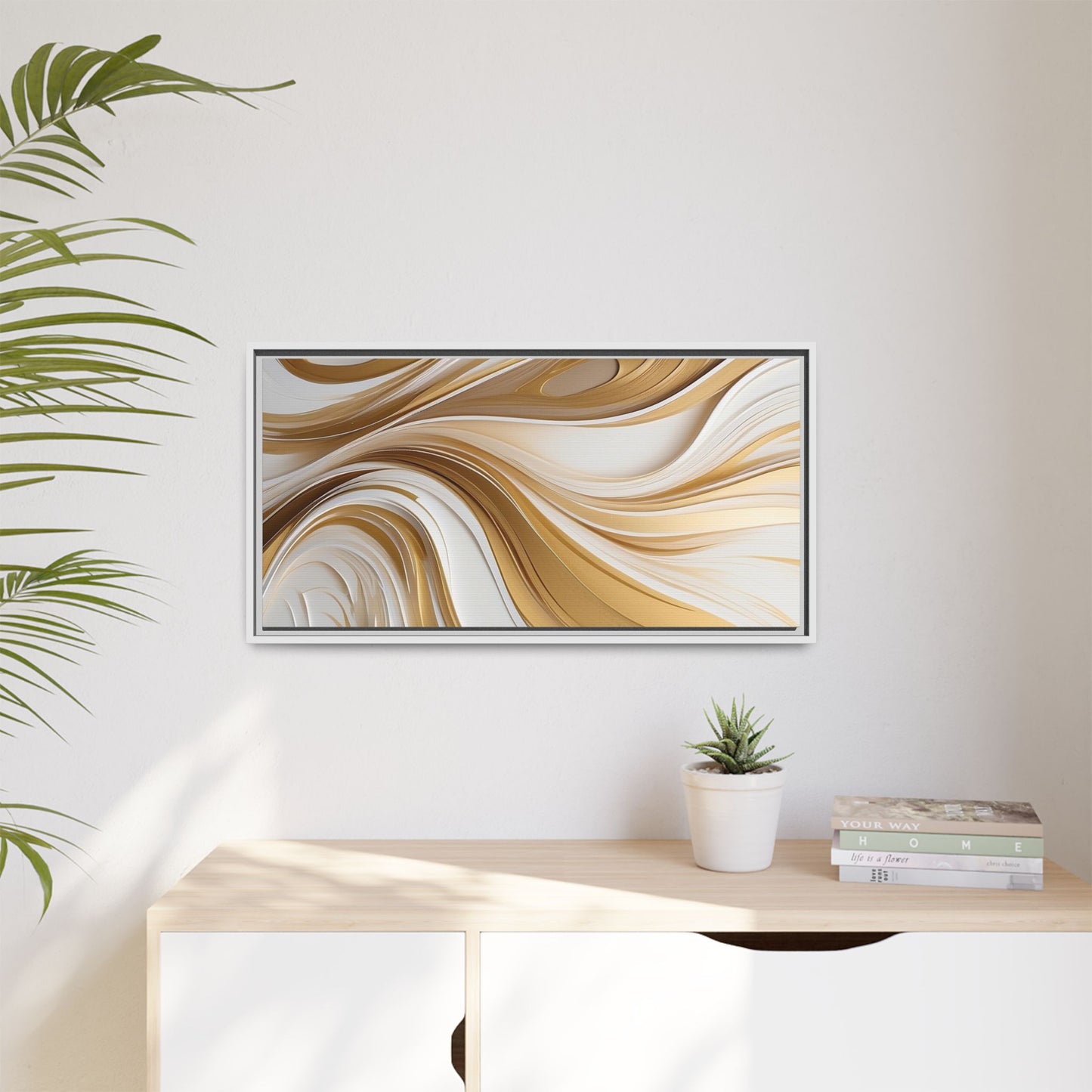 Matte Canvas, Framed (Multi-color)
