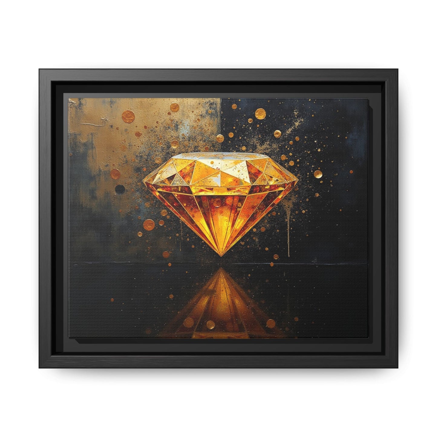 Matte Canvas, Framed (Multi-color)