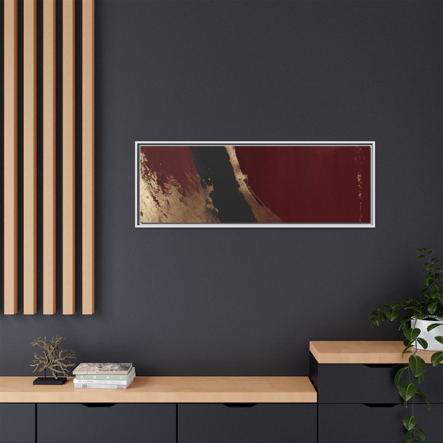 Matte Canvas, Framed (Multi-color)