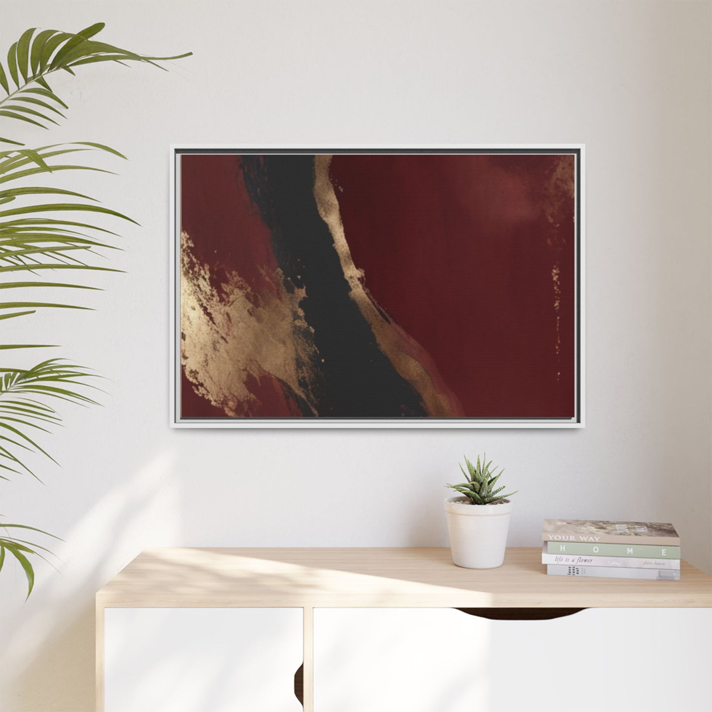 Matte Canvas, Framed (Multi-color)
