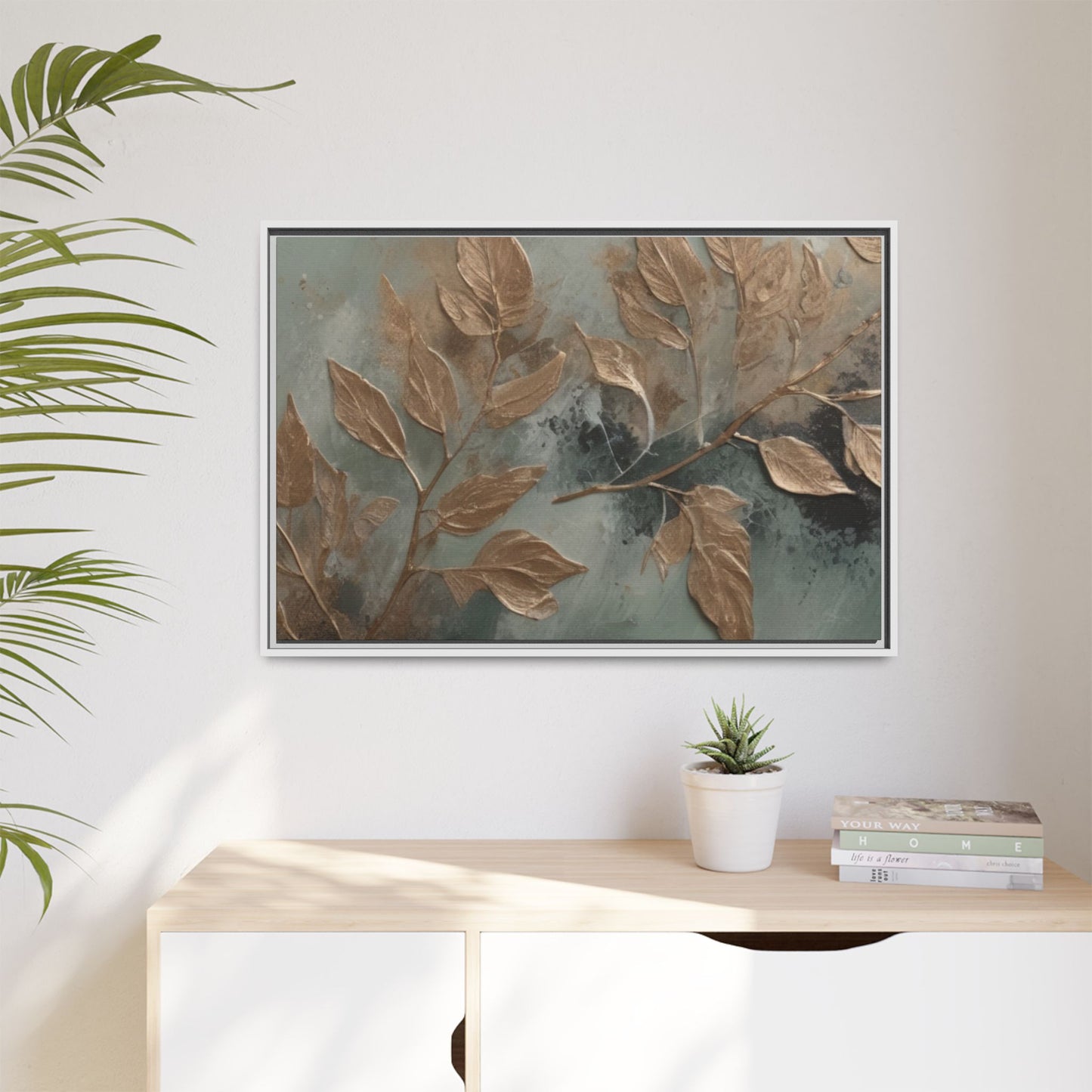 Matte Canvas, Framed (Multi-color)