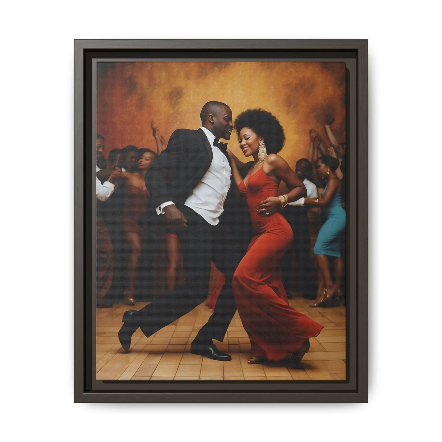 Matte Canvas, Framed (Multi-color)