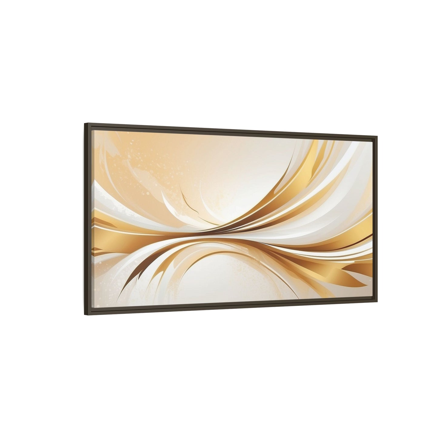 Modern Abstract Wall Art - Framed Matte Canvas Decor