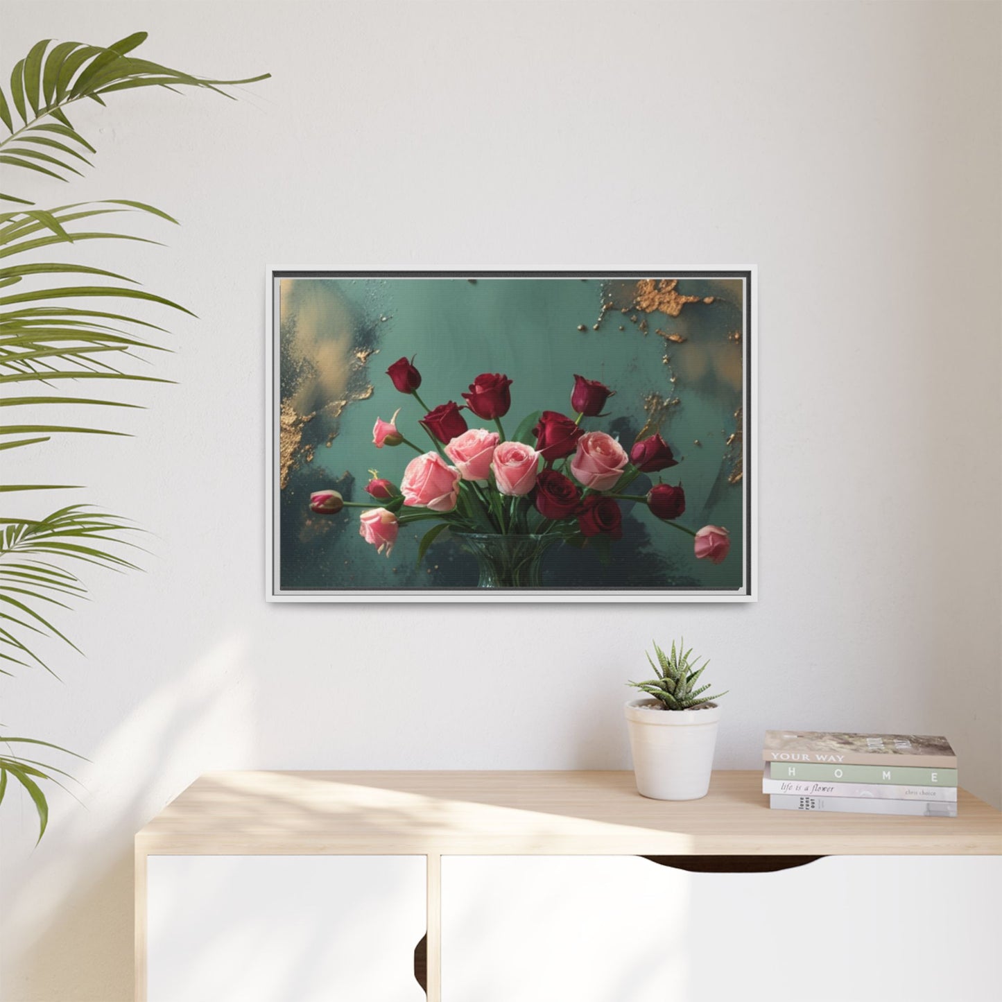 Matte Canvas, Framed (Multi-color)