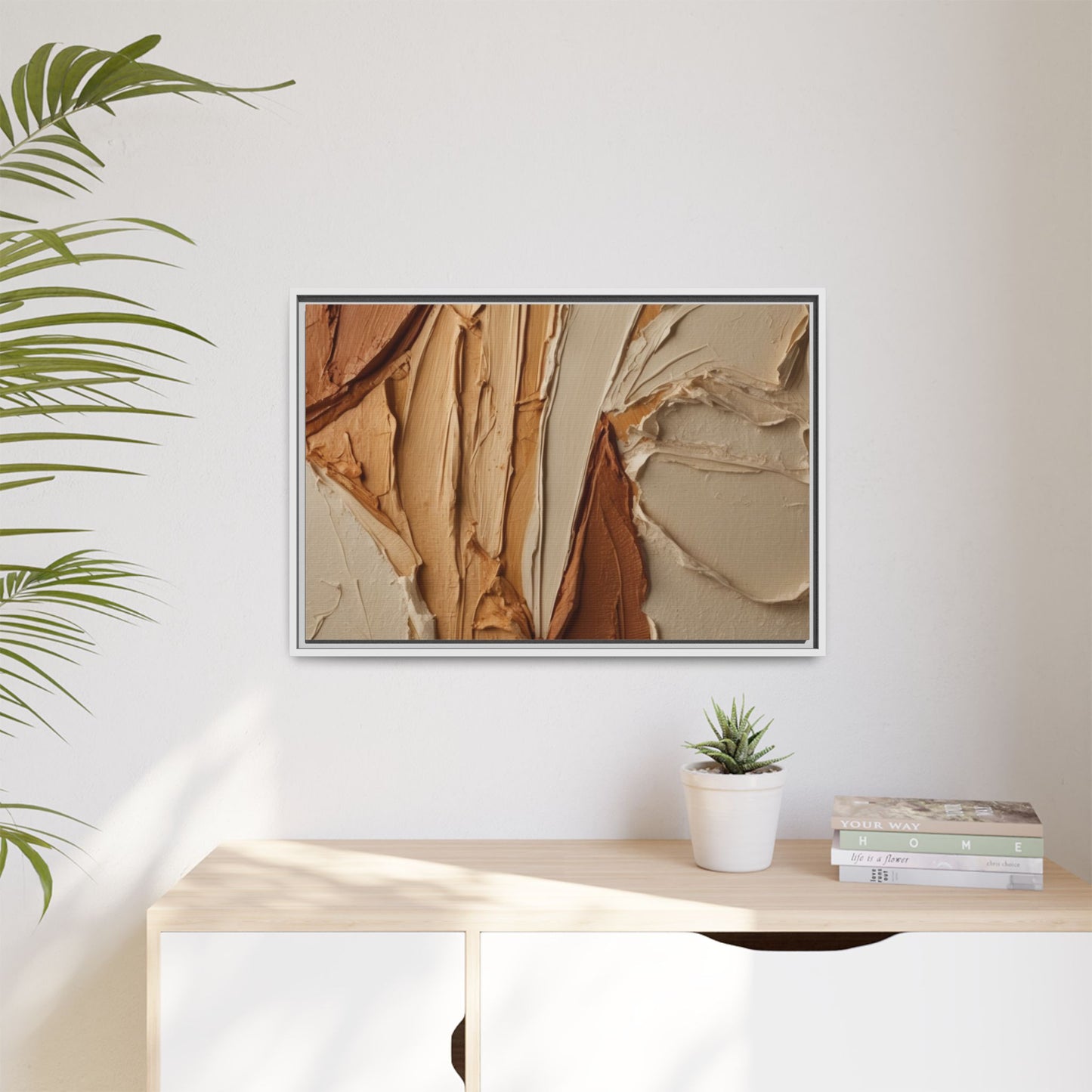 Matte Canvas, Framed (Multi-color)