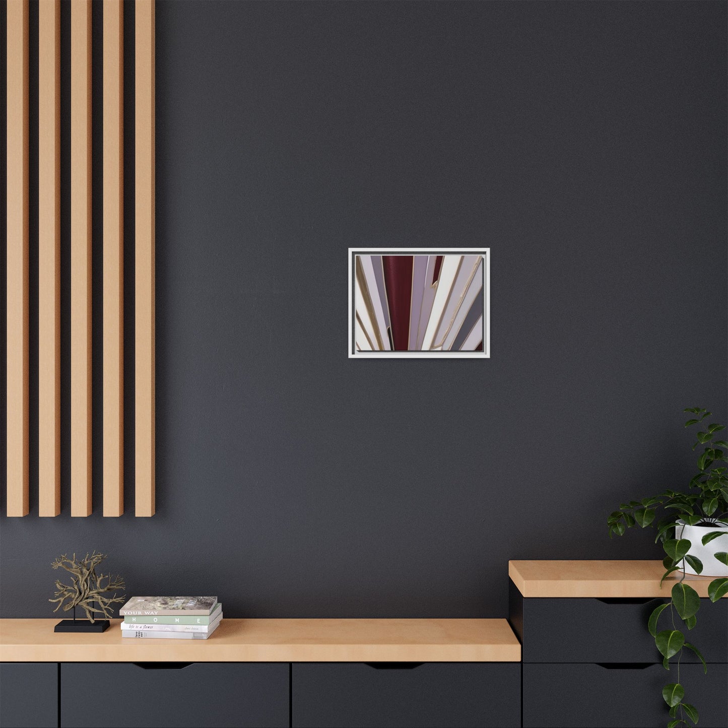 Matte Canvas, Framed (Multi-color)
