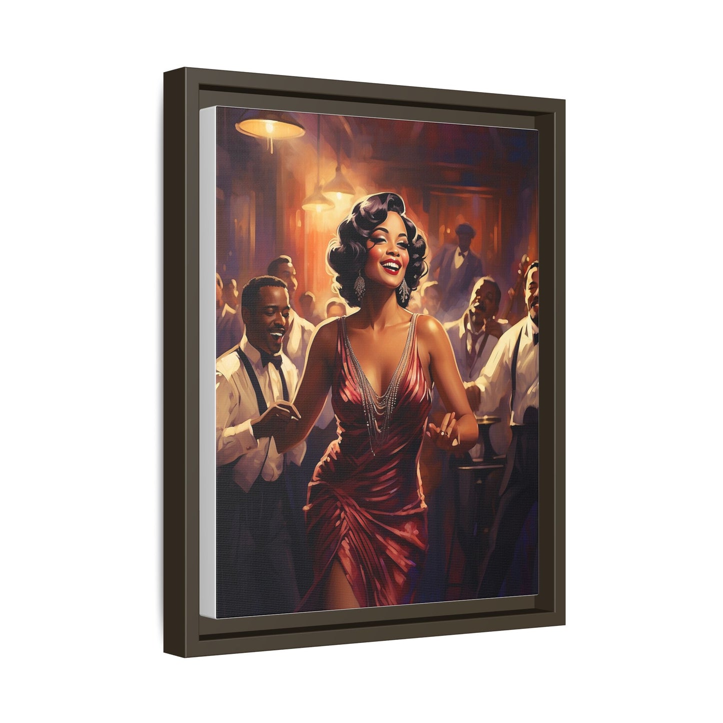 Matte Canvas, Framed (Multi-color)