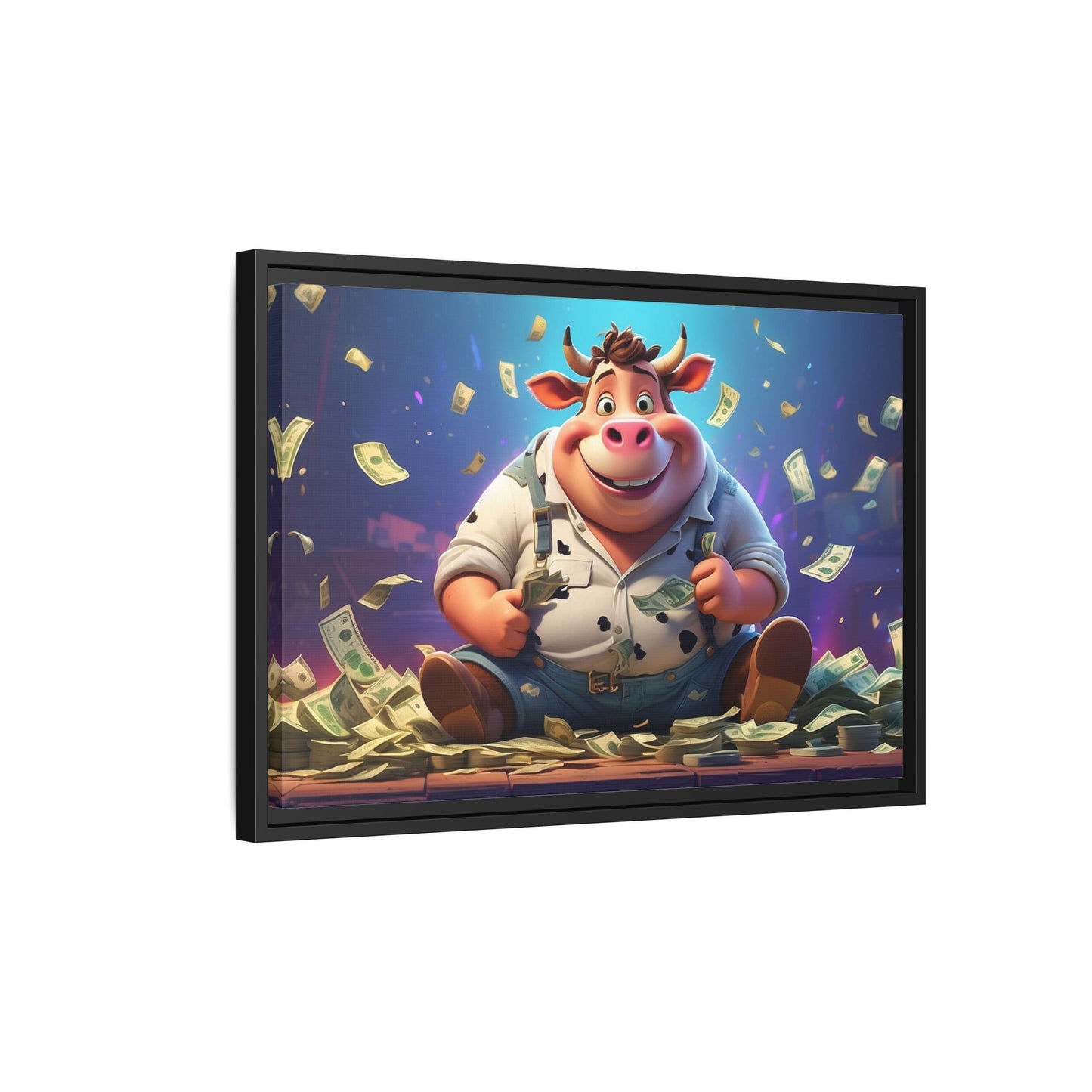 Matte Canvas, Framed (Multi-color)