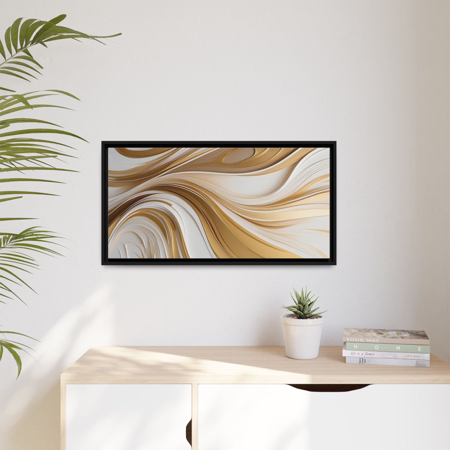 Matte Canvas, Framed (Multi-color)