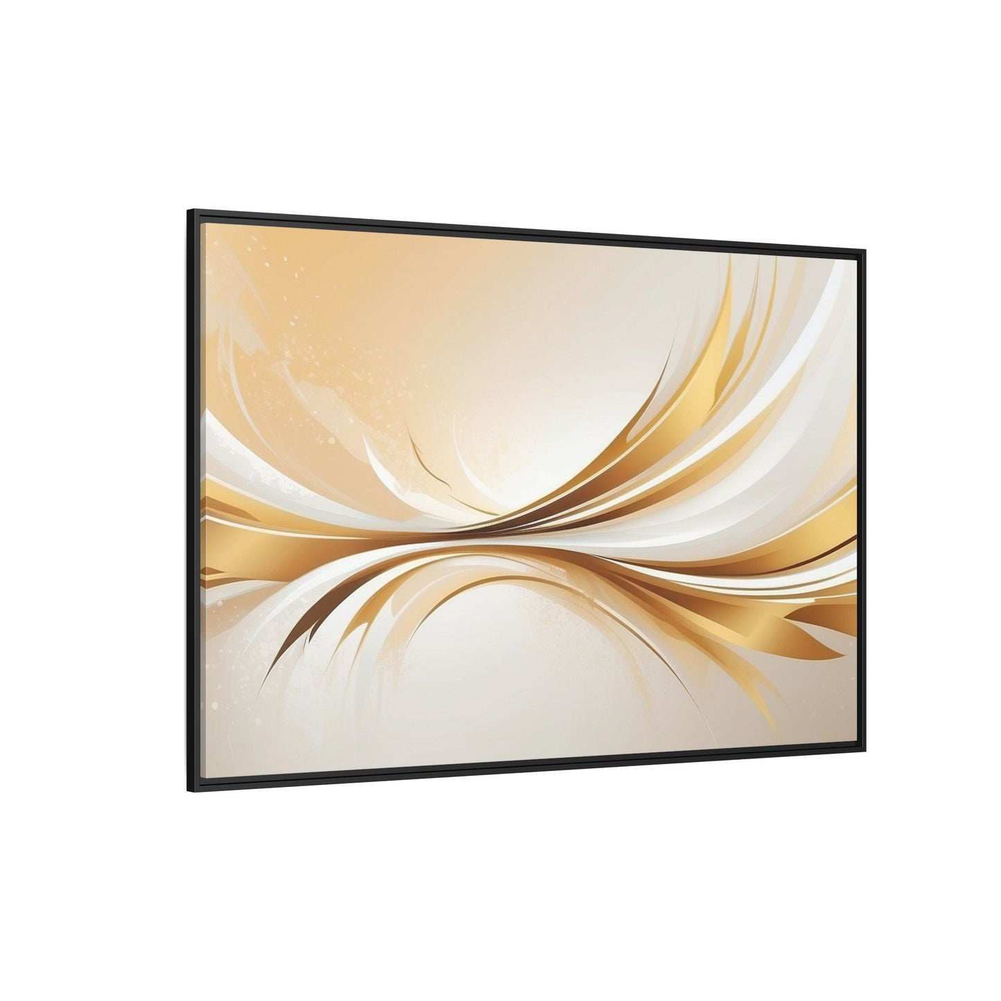 Modern Abstract Wall Art - Framed Matte Canvas Decor