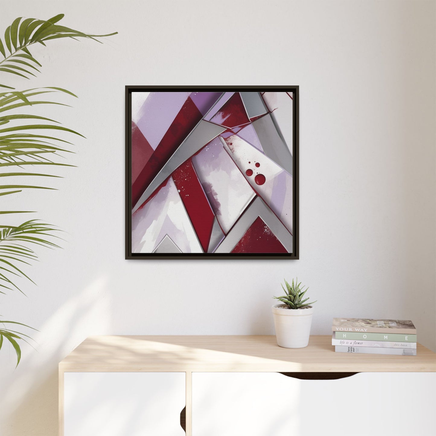 Matte Canvas, Framed (Multi-color)