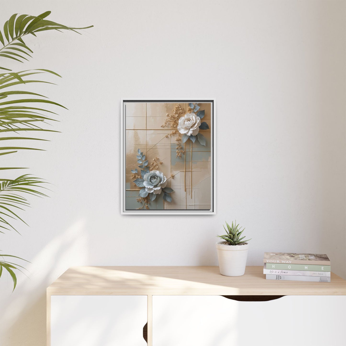 Matte Canvas, Framed (Multi-color)