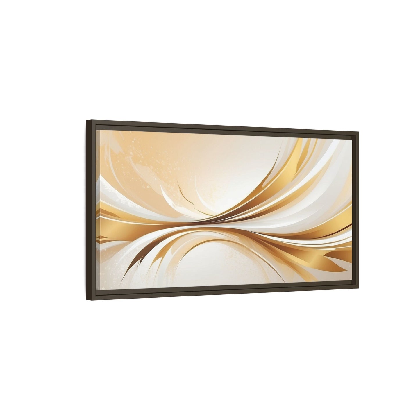 Modern Abstract Wall Art - Framed Matte Canvas Decor