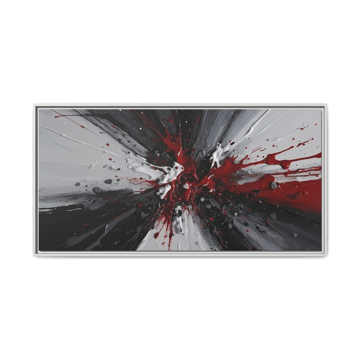 Matte Canvas, Framed (Multi-color)