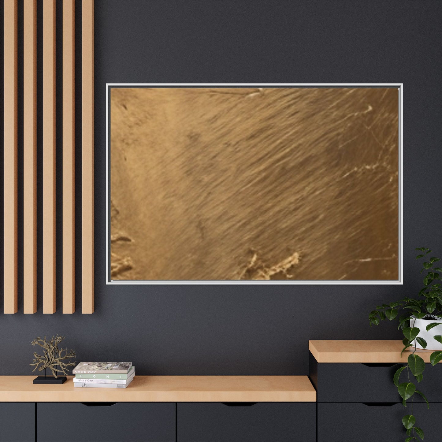 Matte Canvas, Framed (Multi-color)