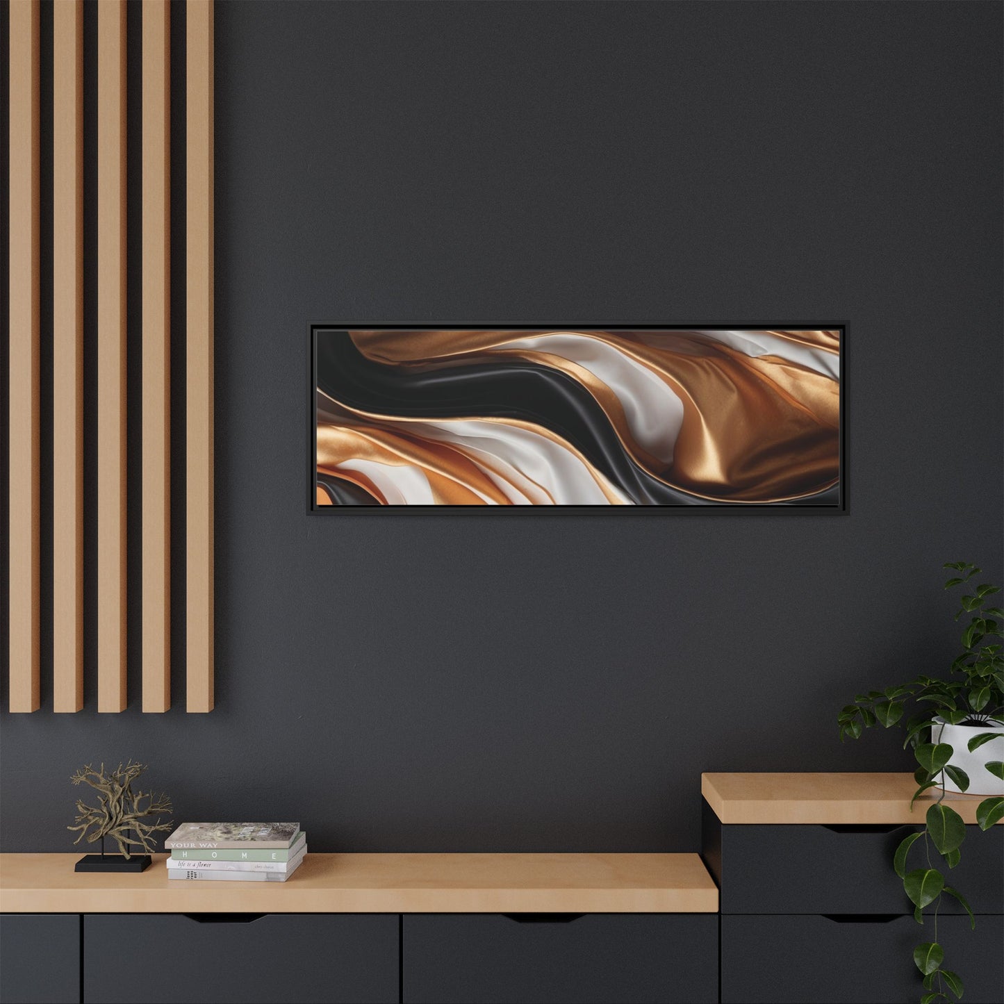 Matte Canvas, Framed (Multi-color)