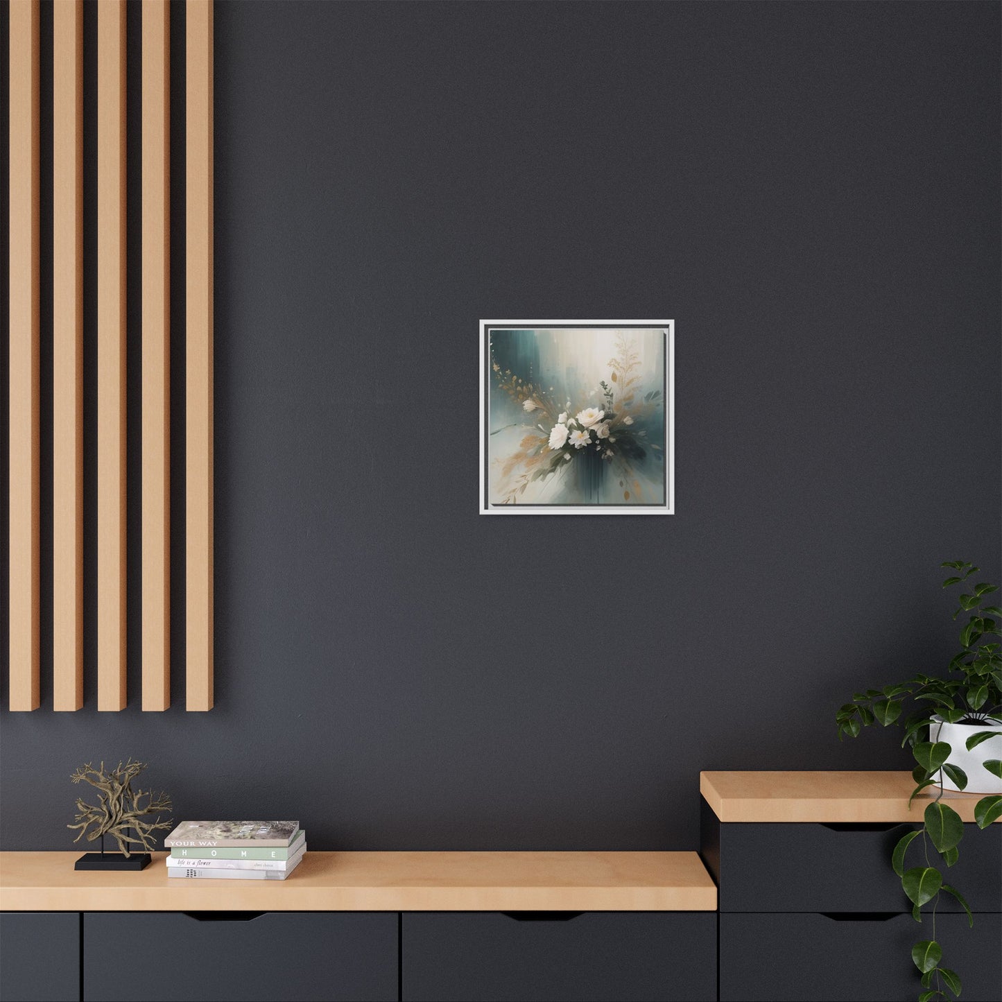Matte Canvas, Framed (Multi-color)