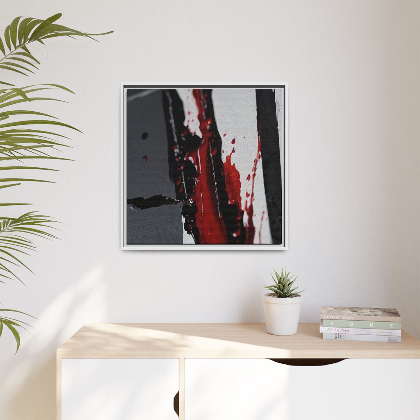Matte Canvas, Framed (Multi-color)