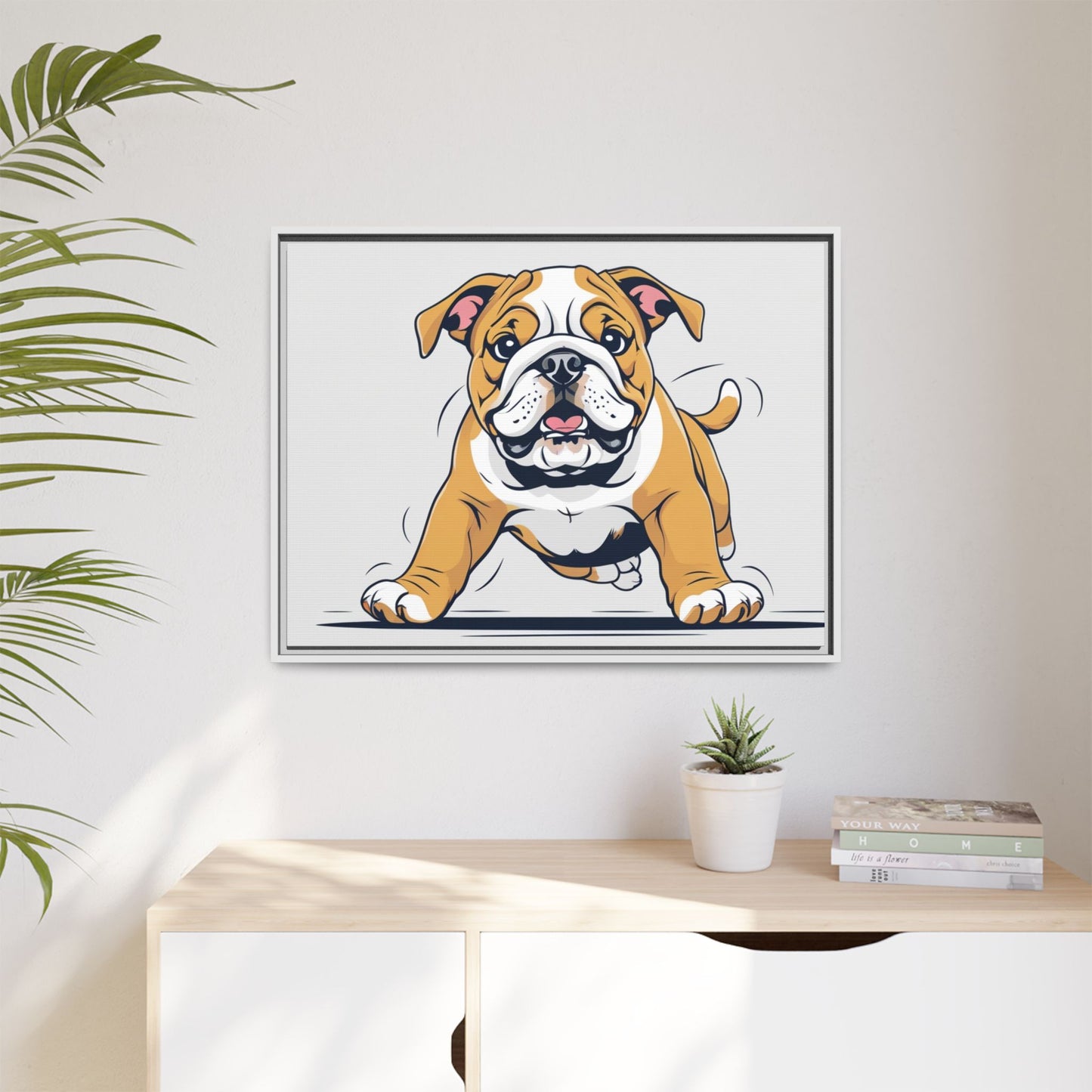 Matte Canvas, Framed (Multi-color)