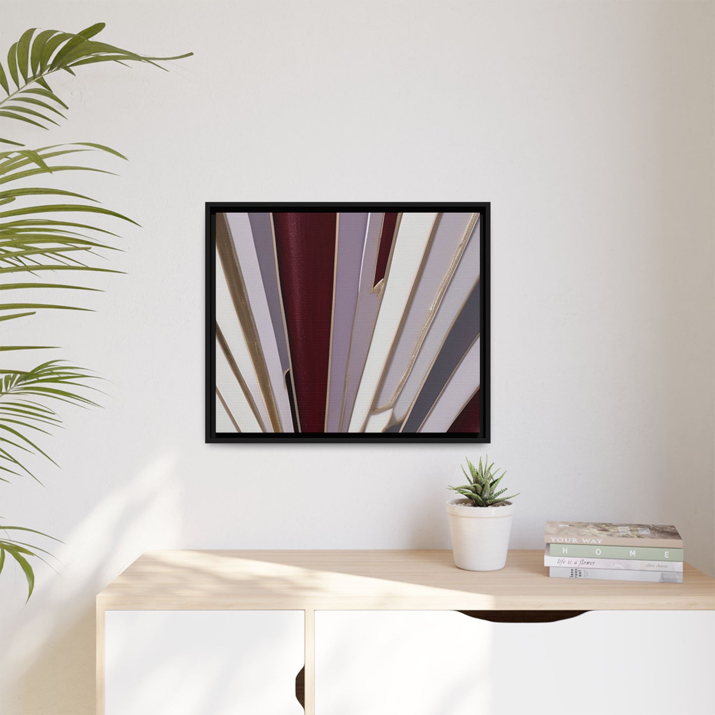 Matte Canvas, Framed (Multi-color)