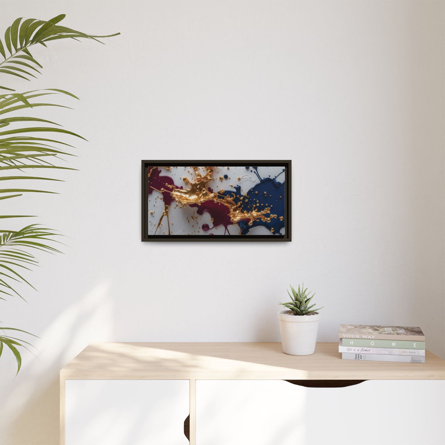 Matte Canvas, Framed (Multi-color)