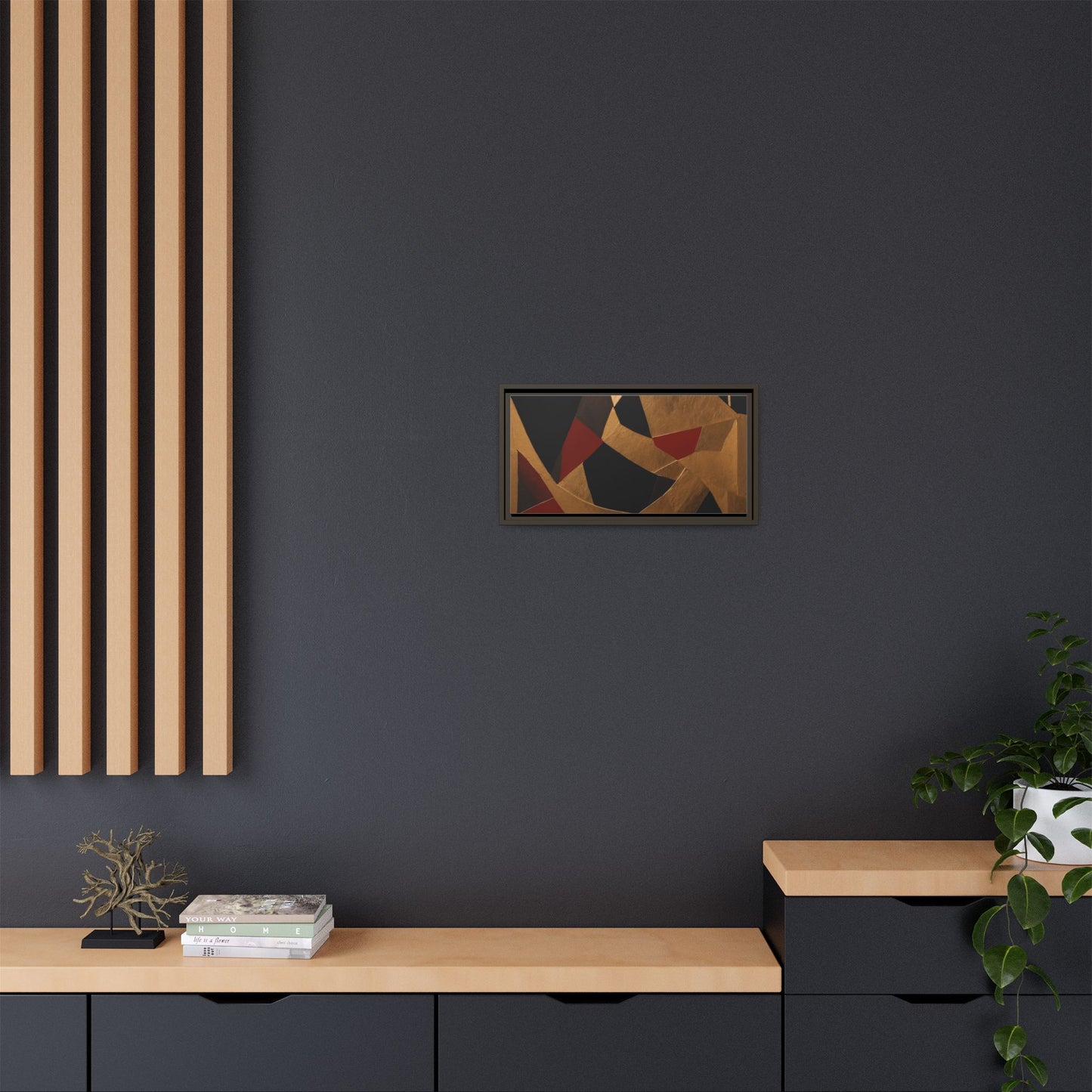 Matte Canvas, Framed (Multi-color)