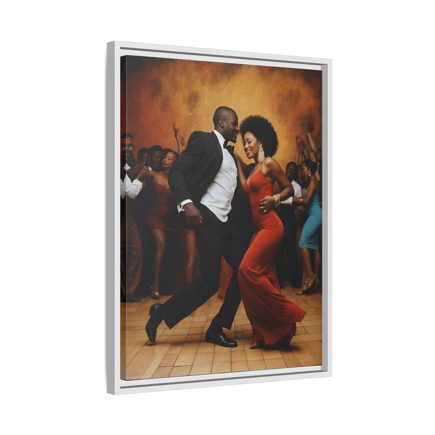 Matte Canvas, Framed (Multi-color)