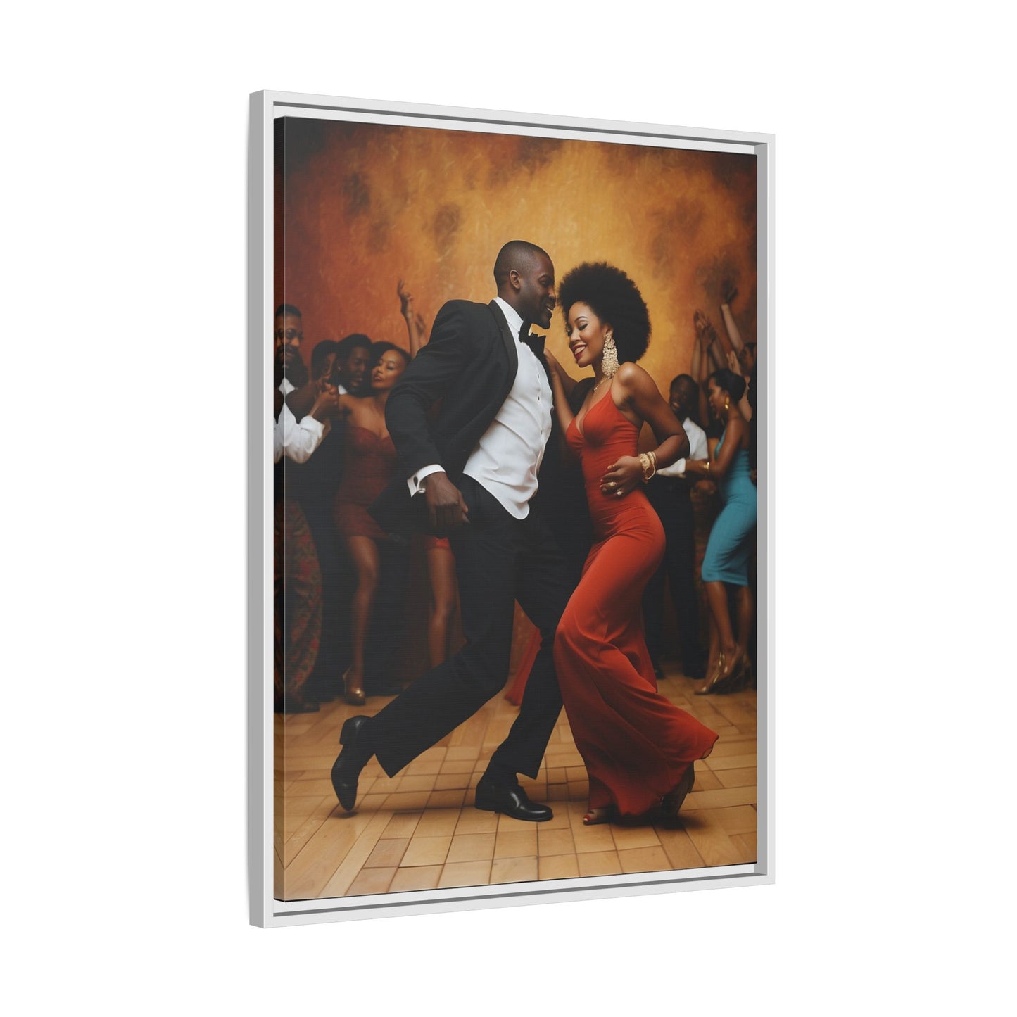 Matte Canvas, Framed (Multi-color)