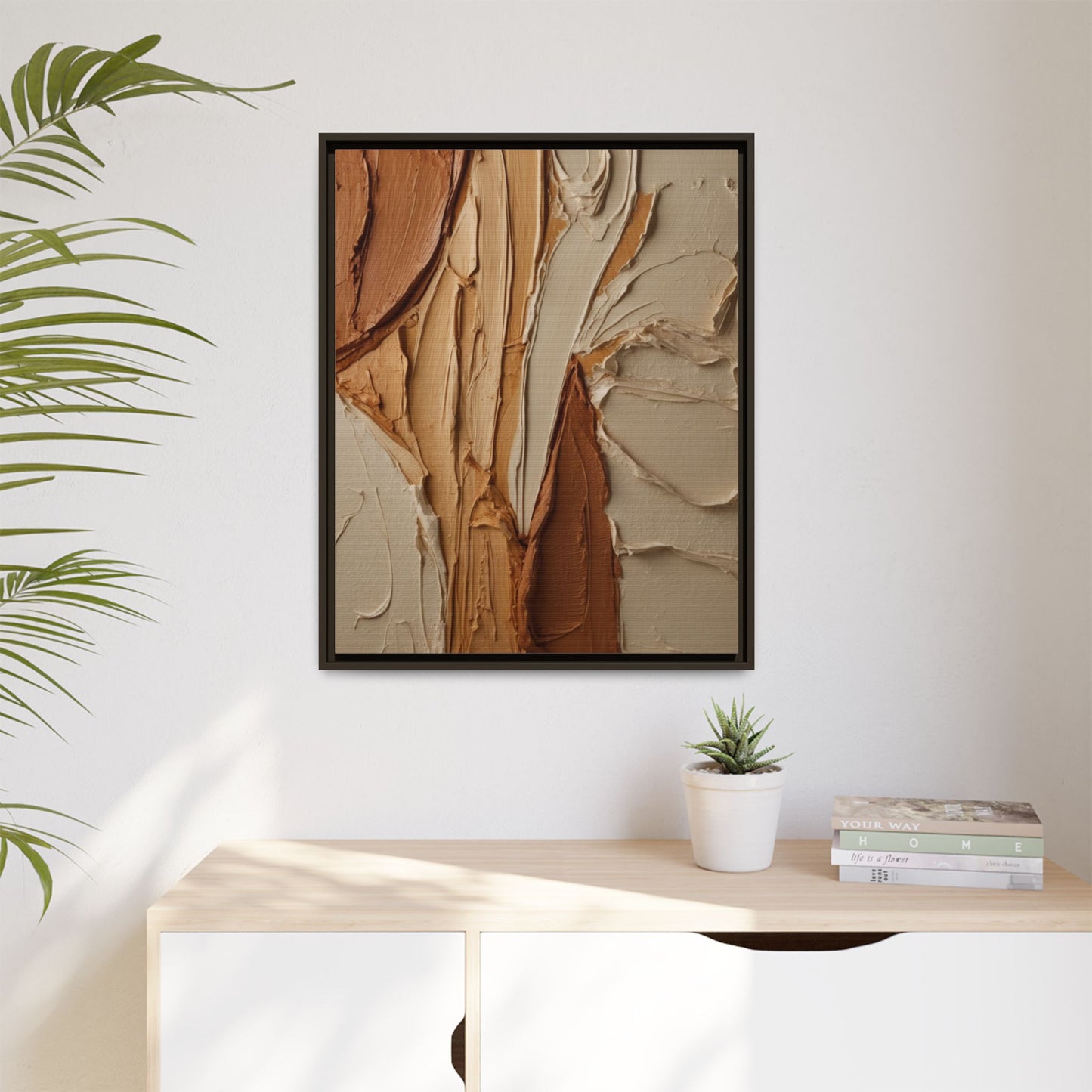 Matte Canvas, Framed (Multi-color)