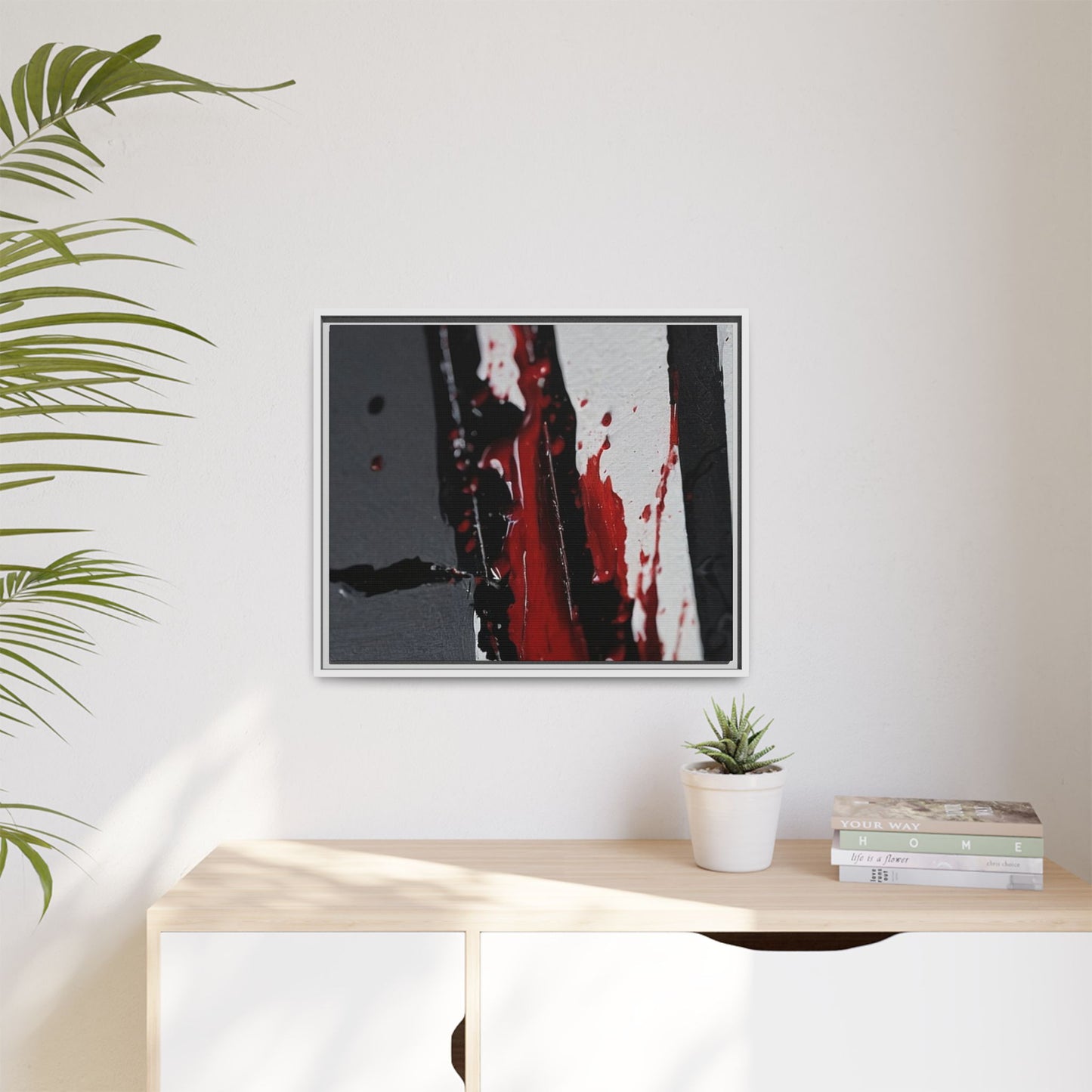 Matte Canvas, Framed (Multi-color)