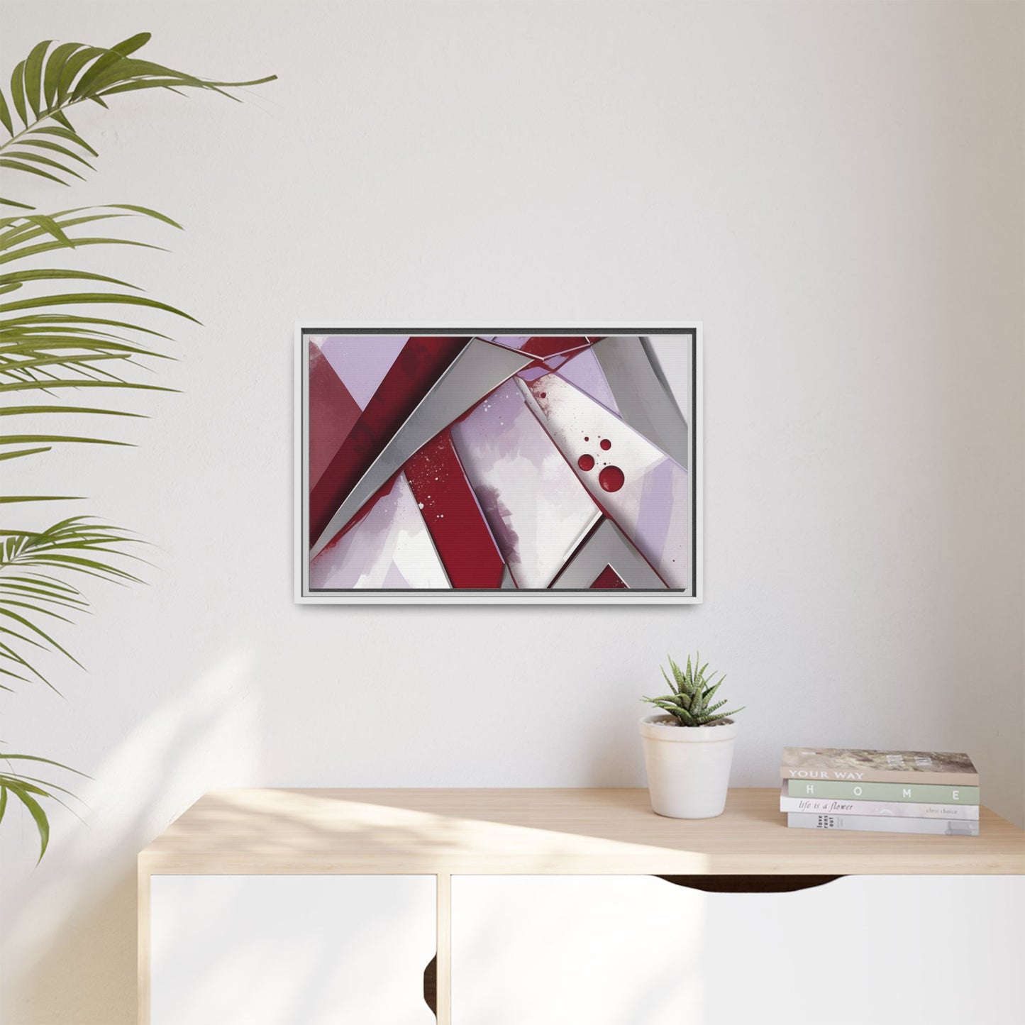 Matte Canvas, Framed (Multi-color)