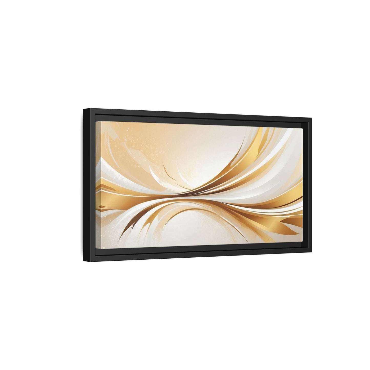 Modern Abstract Wall Art - Framed Matte Canvas Decor