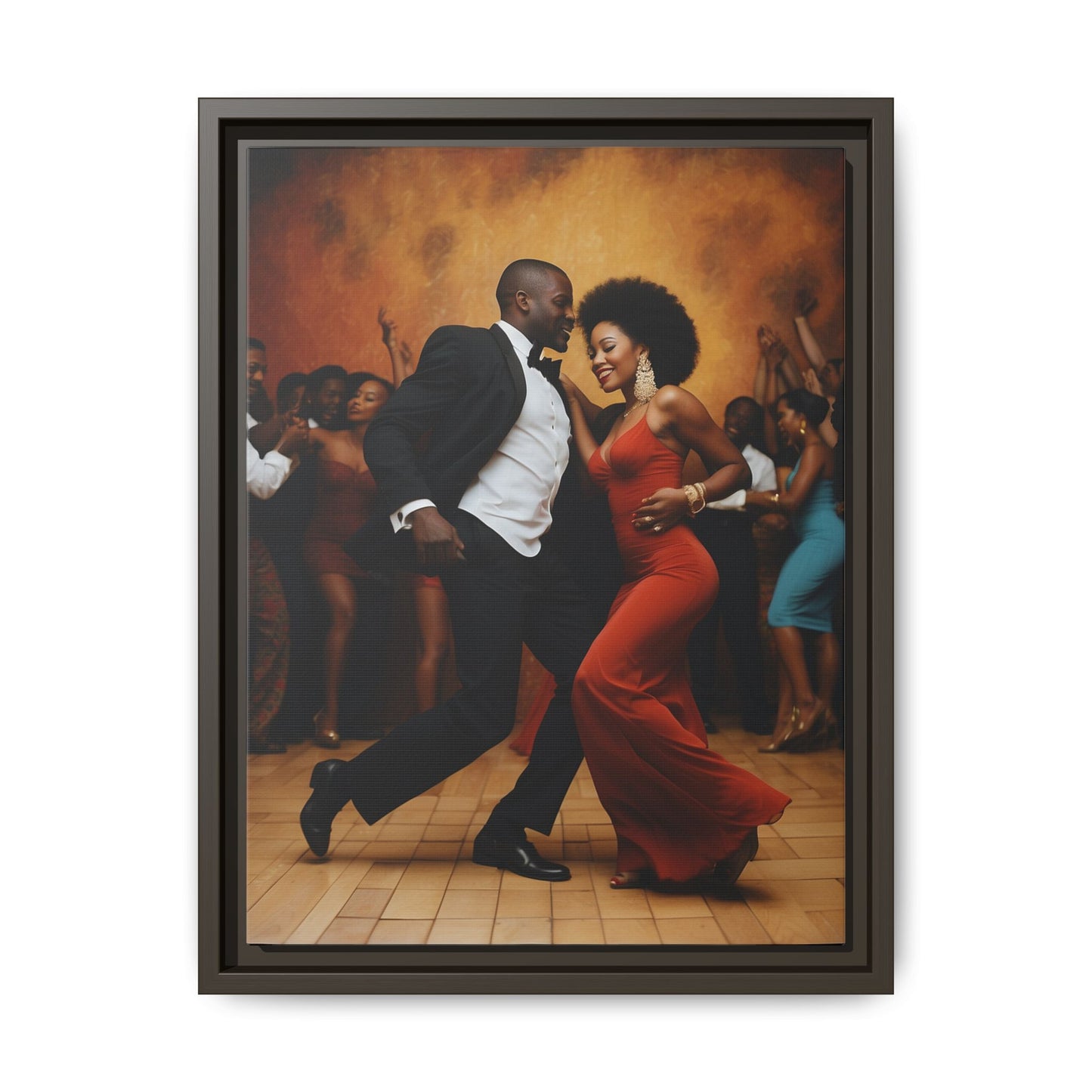 Matte Canvas, Framed (Multi-color)