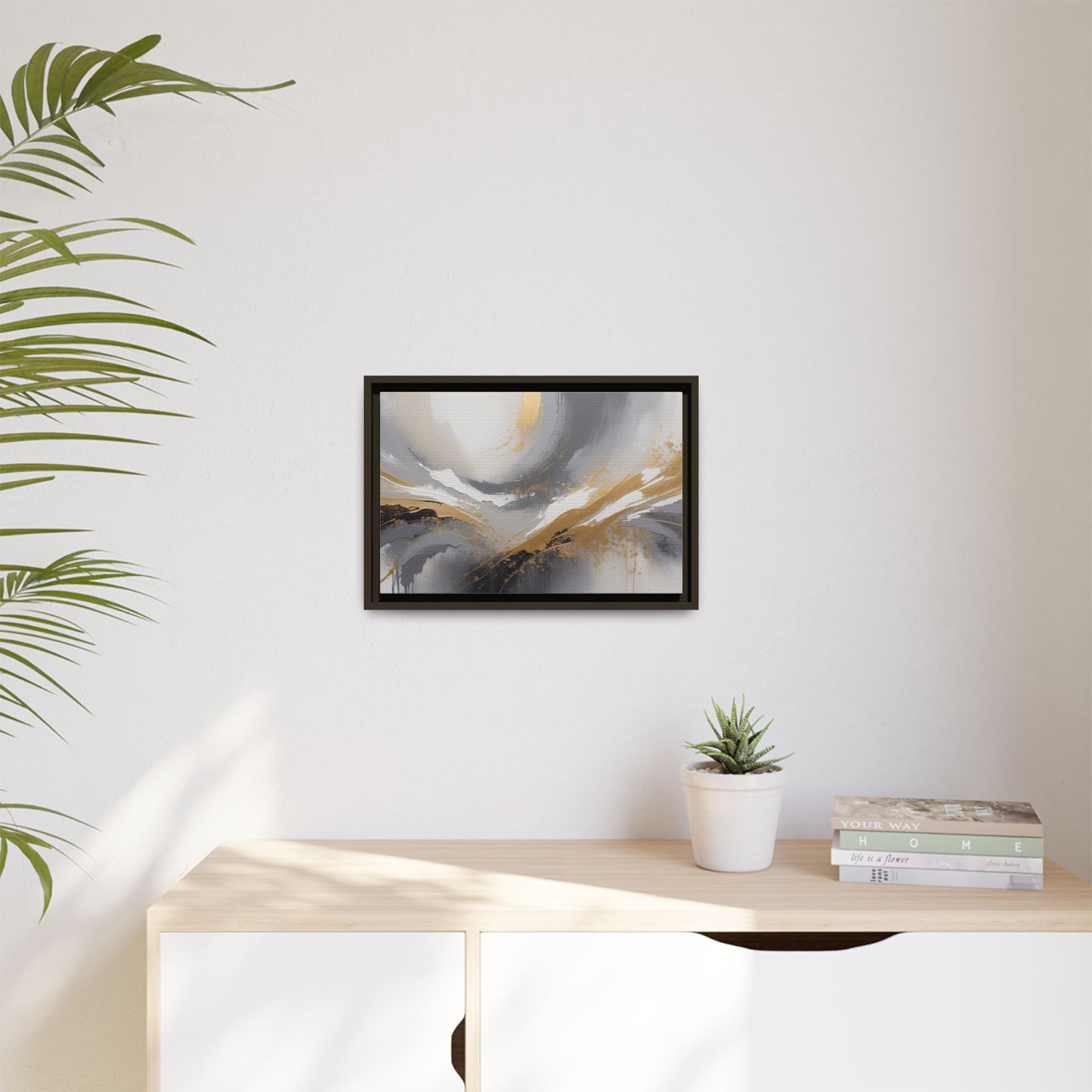 Matte Canvas, Framed (Multi-color)