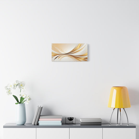 Elegant Abstract Canvas Wall Art - Stretched Matte Decor