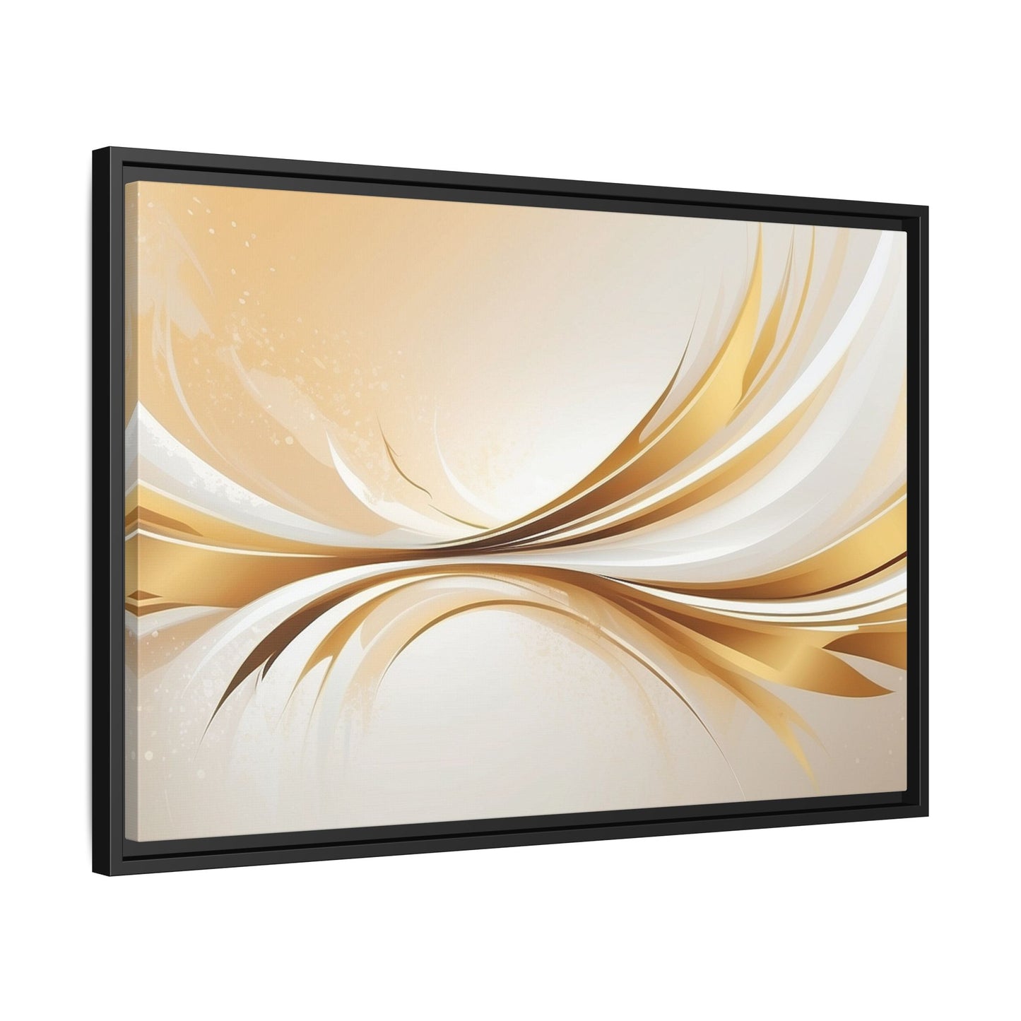Modern Abstract Wall Art - Framed Matte Canvas Decor