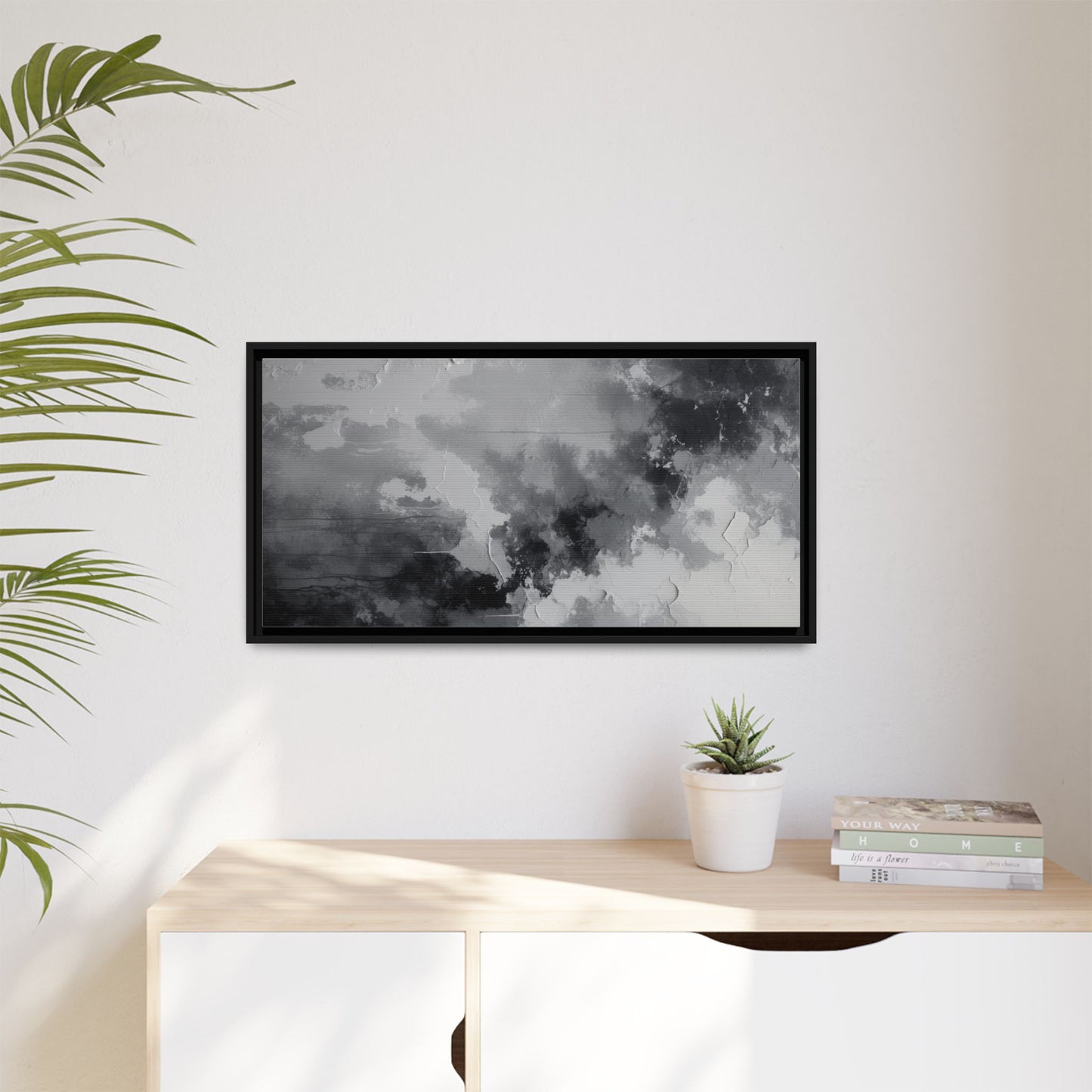 Matte Canvas, Framed (Multi-color)