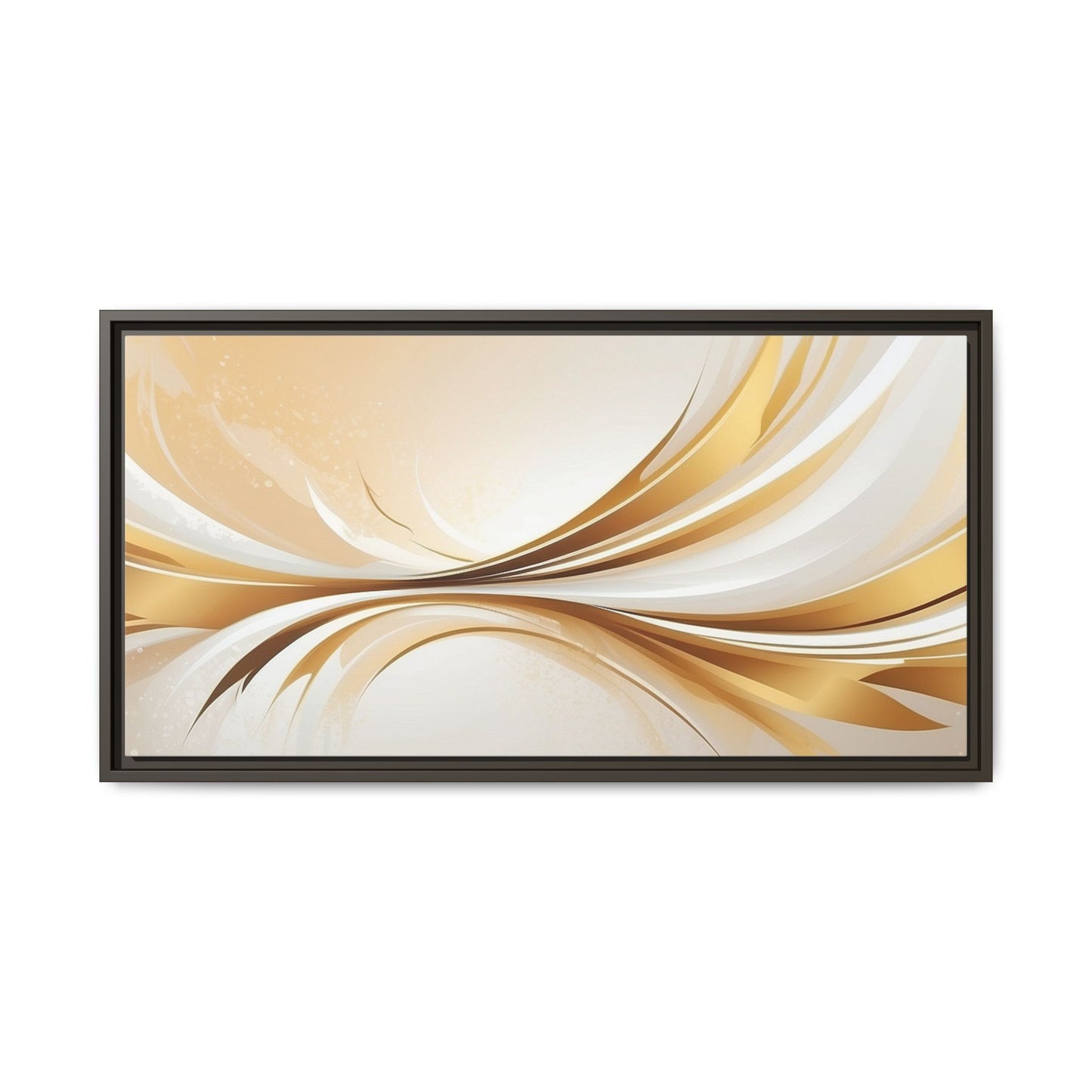 Modern Abstract Wall Art - Framed Matte Canvas Decor