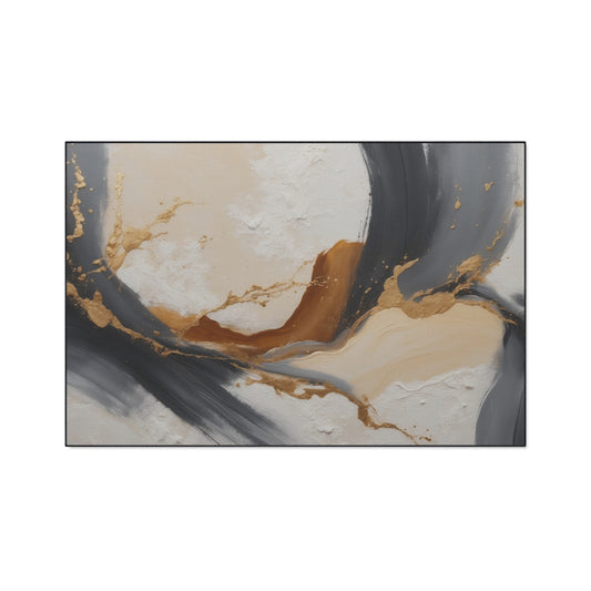 Elegant Abstract Heavy Duty Floor Mat for Home Decor