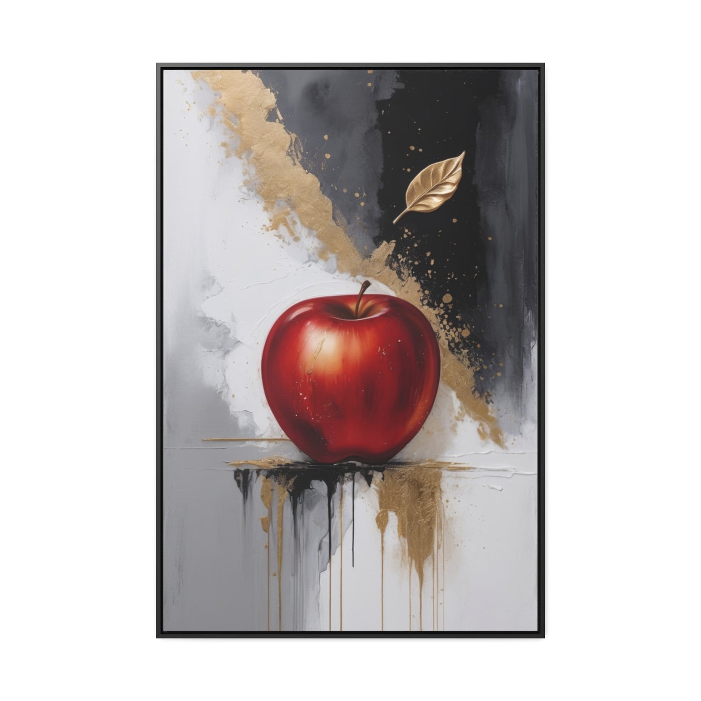 The Golden Temptation Canvas Wraps