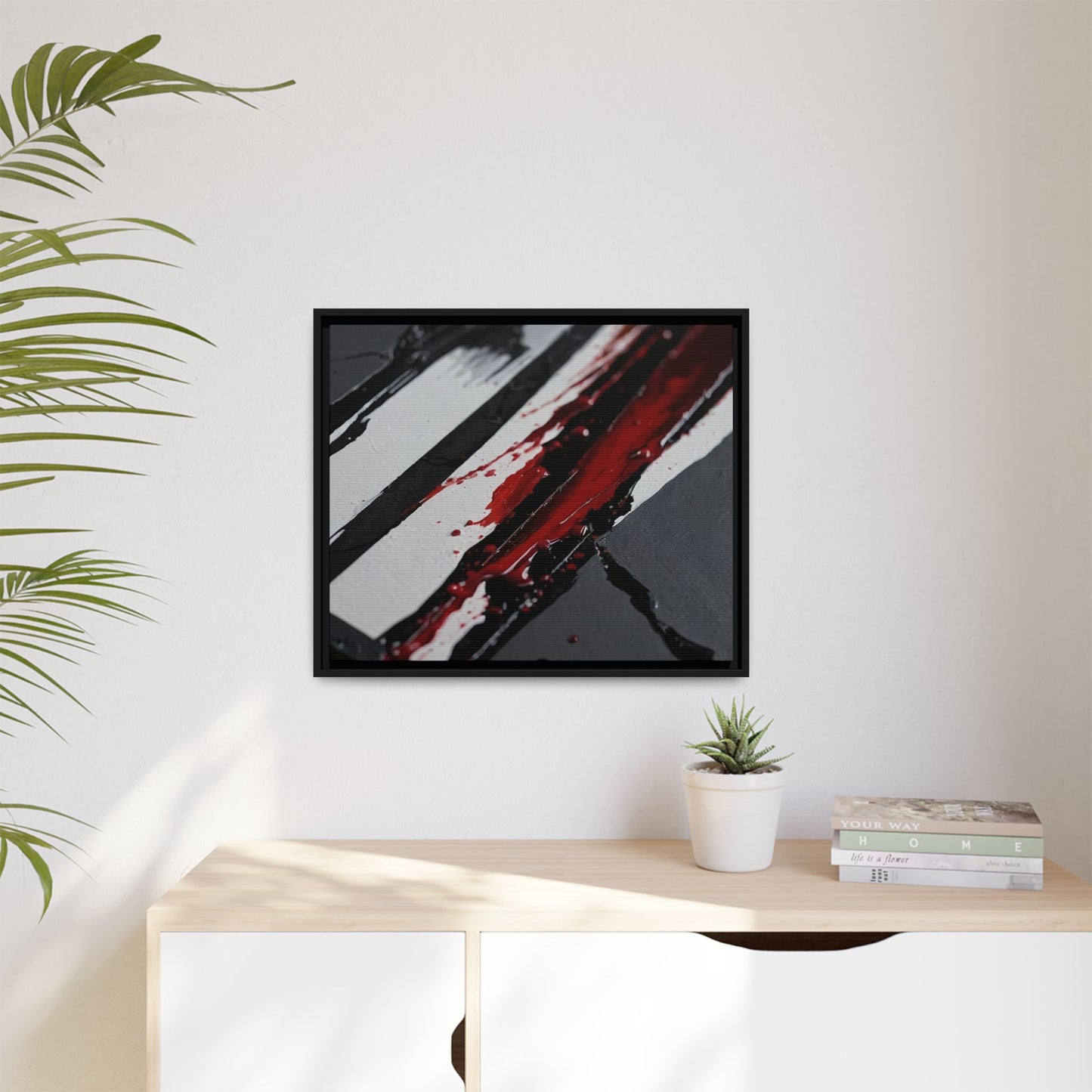 Matte Canvas, Framed (Multi-color)