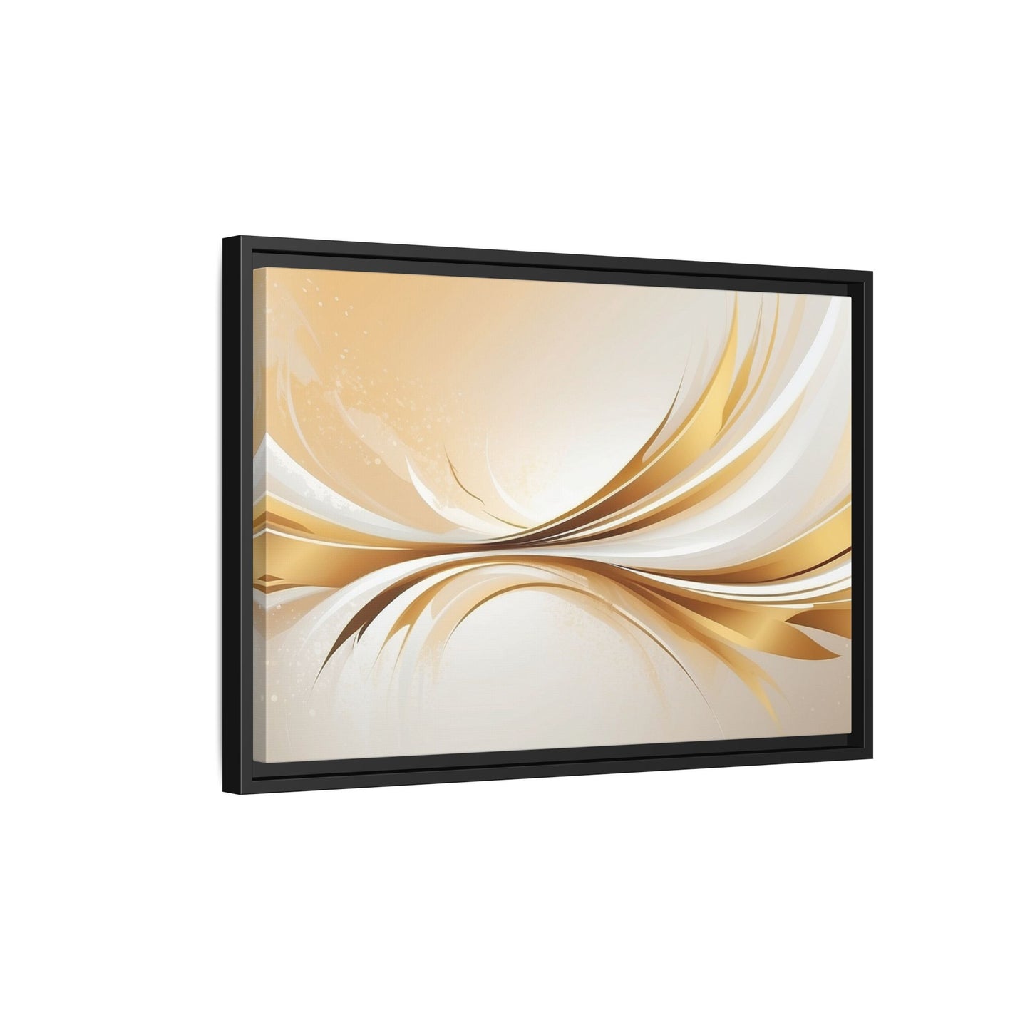 Modern Abstract Wall Art - Framed Matte Canvas Decor