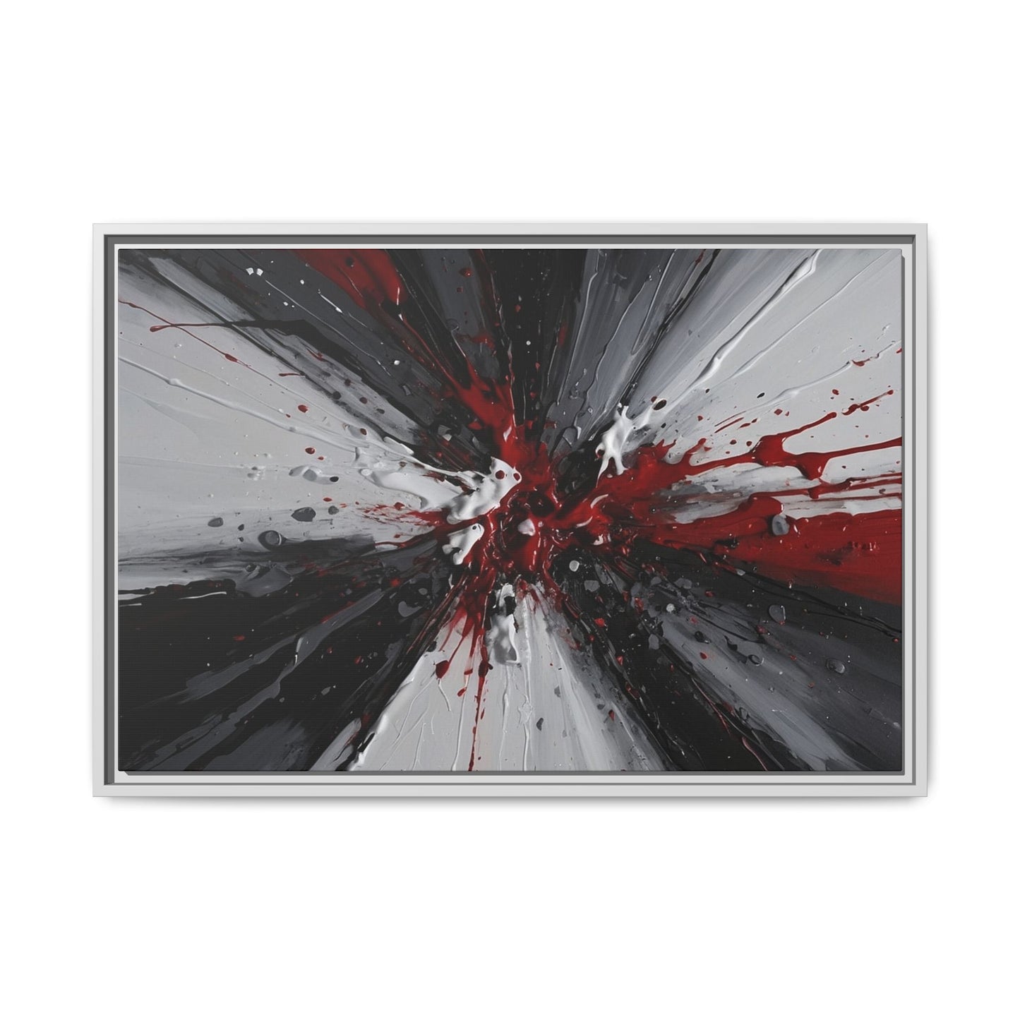Matte Canvas, Framed (Multi-color)