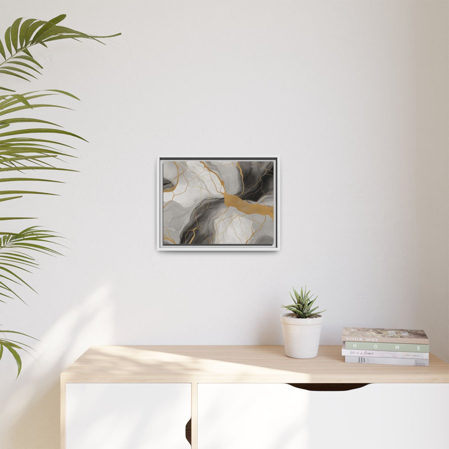 Matte Canvas, Framed (Multi-color)