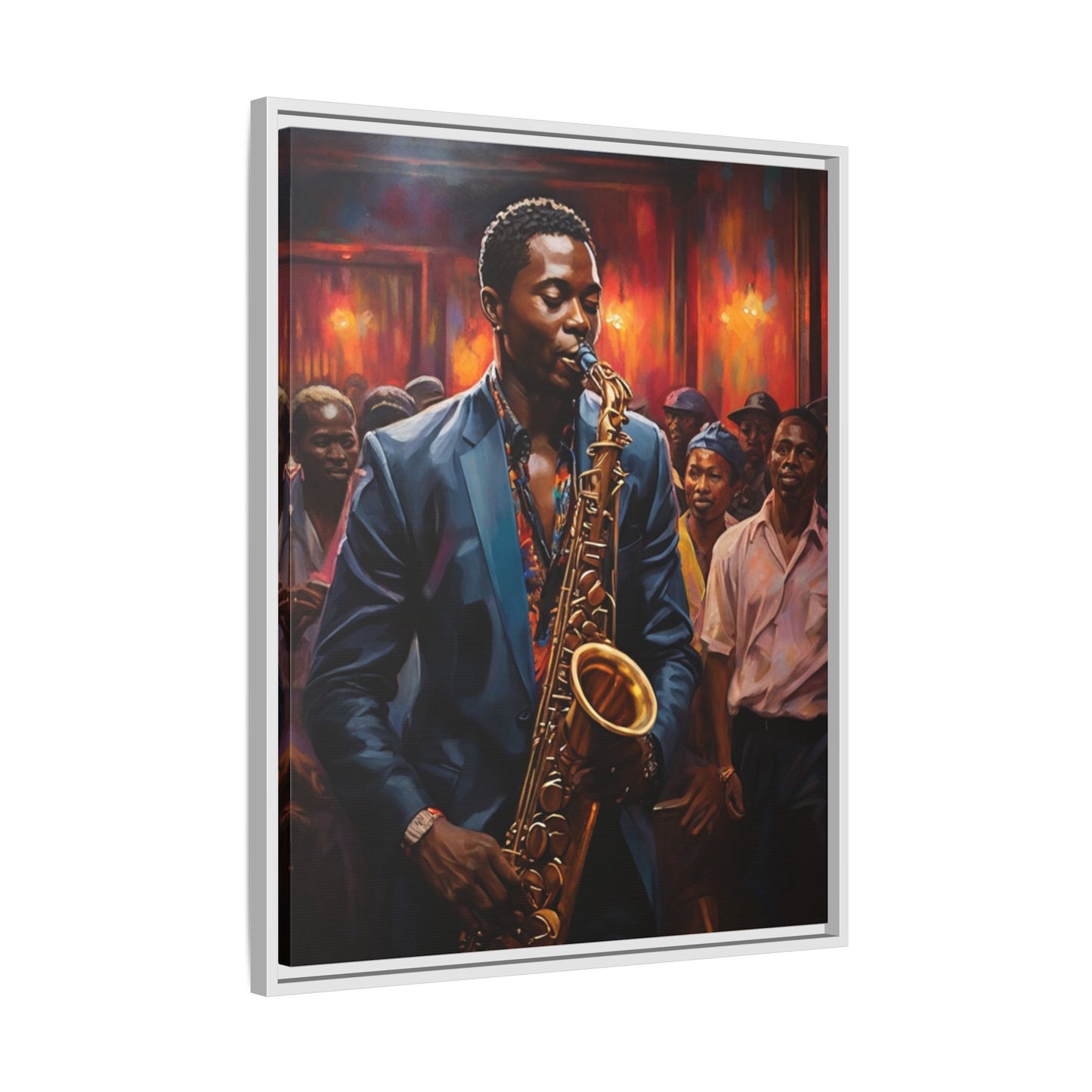 Matte Canvas, Framed (Multi-color)